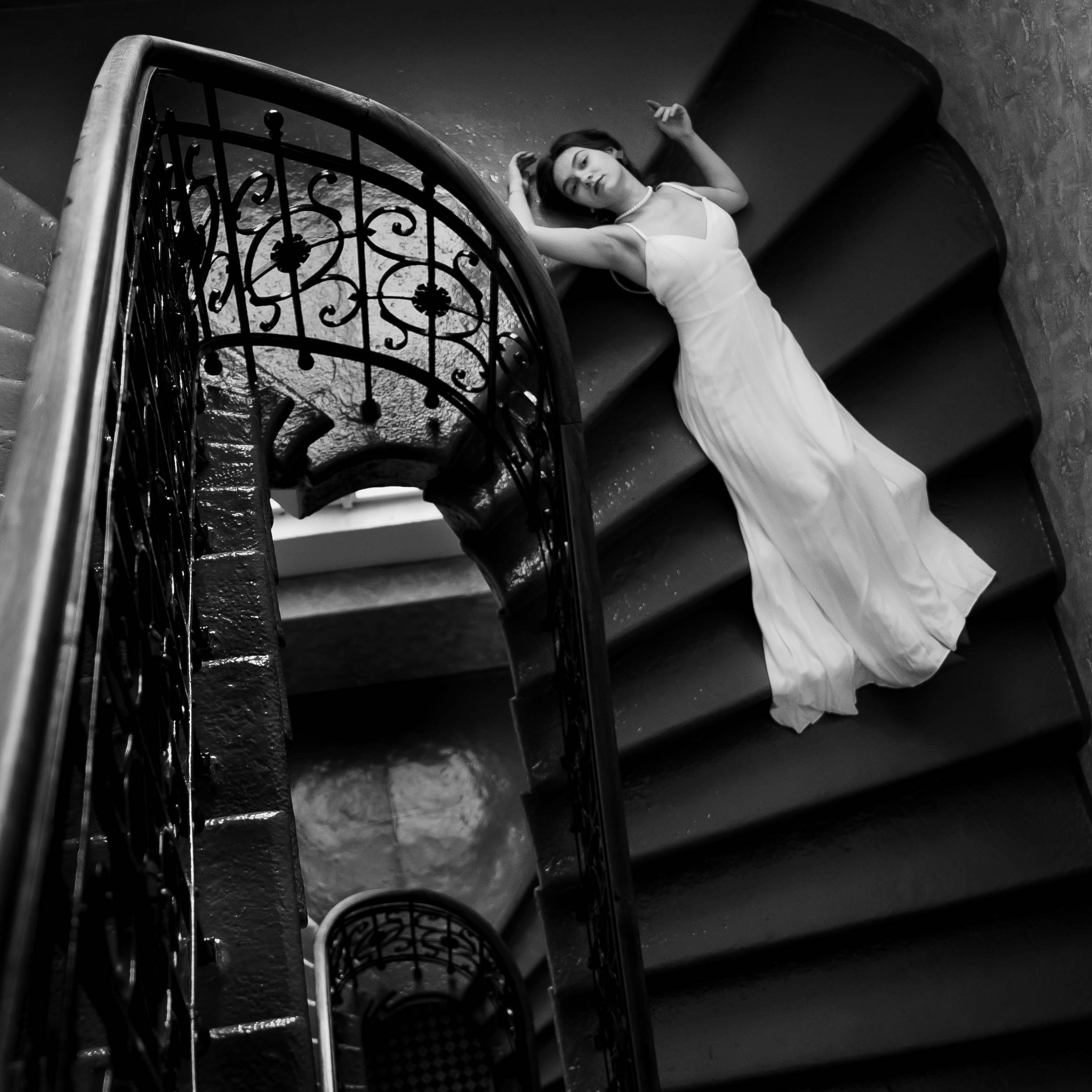 Černo-bilé focení portétů