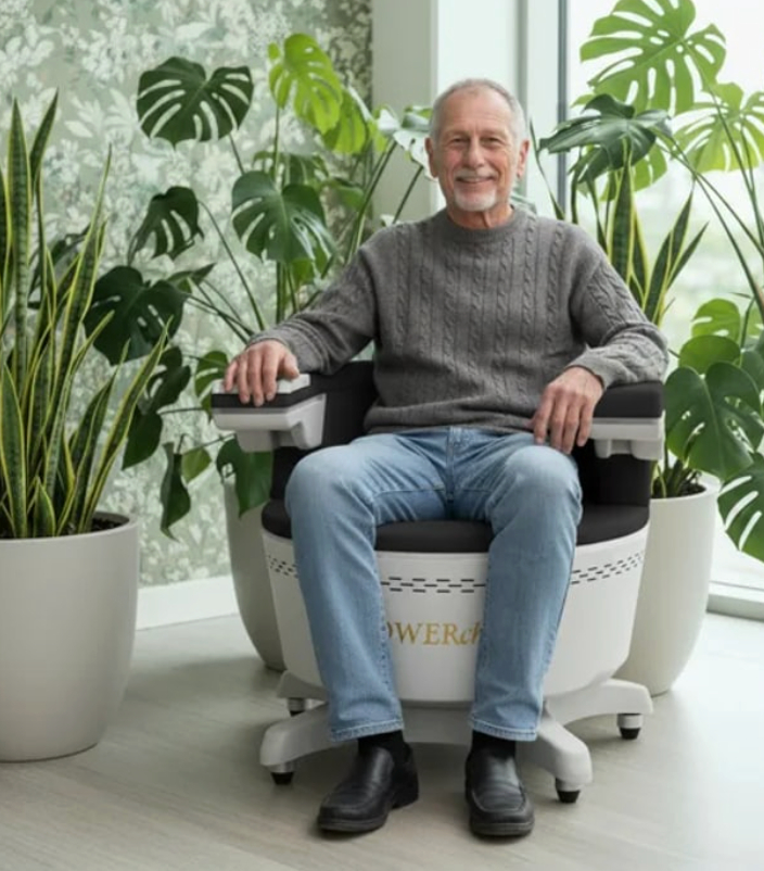 Für Männer. Gesundheitszentrum Lena Nozar — PowerChair Behandlung in Werne & NRW