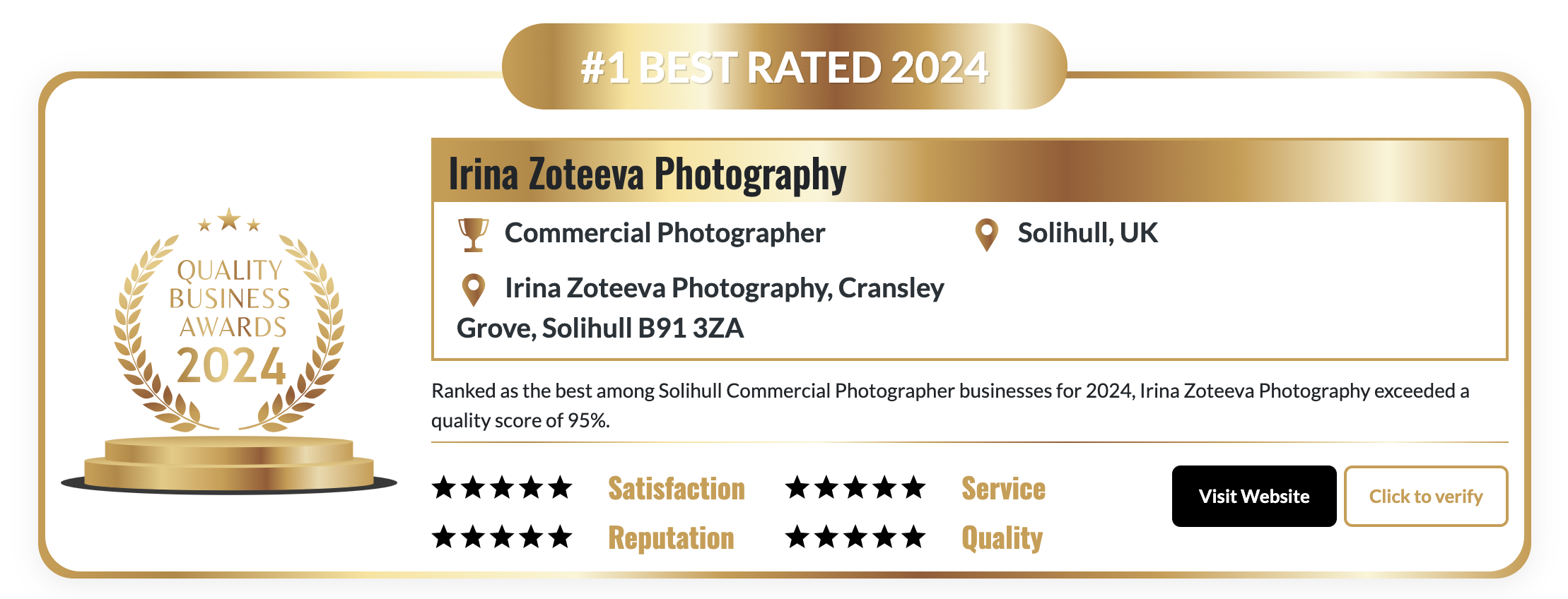 Best photographer in Solihull.