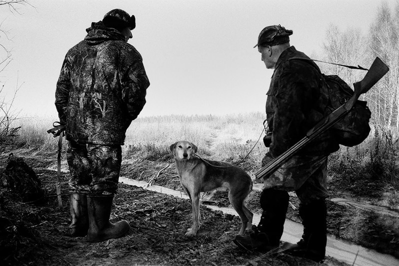 © Миша Масленников / Пограничное тоске. Деревня Погост, Пудожский район, Карелия, Россия. Январь 2009