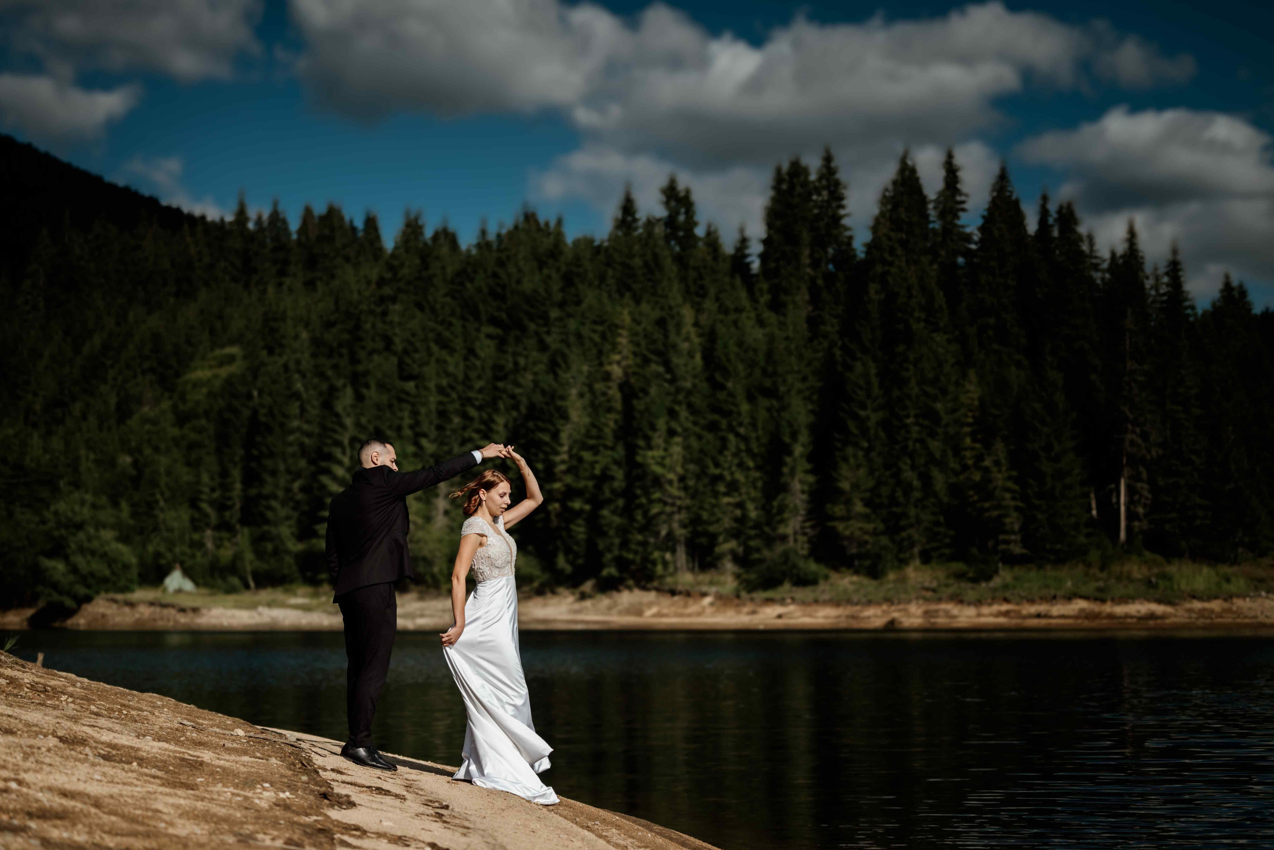 Sedinta Foto After Wedding Lacul Oasa Sibiu Sabin Florin Fotograf Nunta