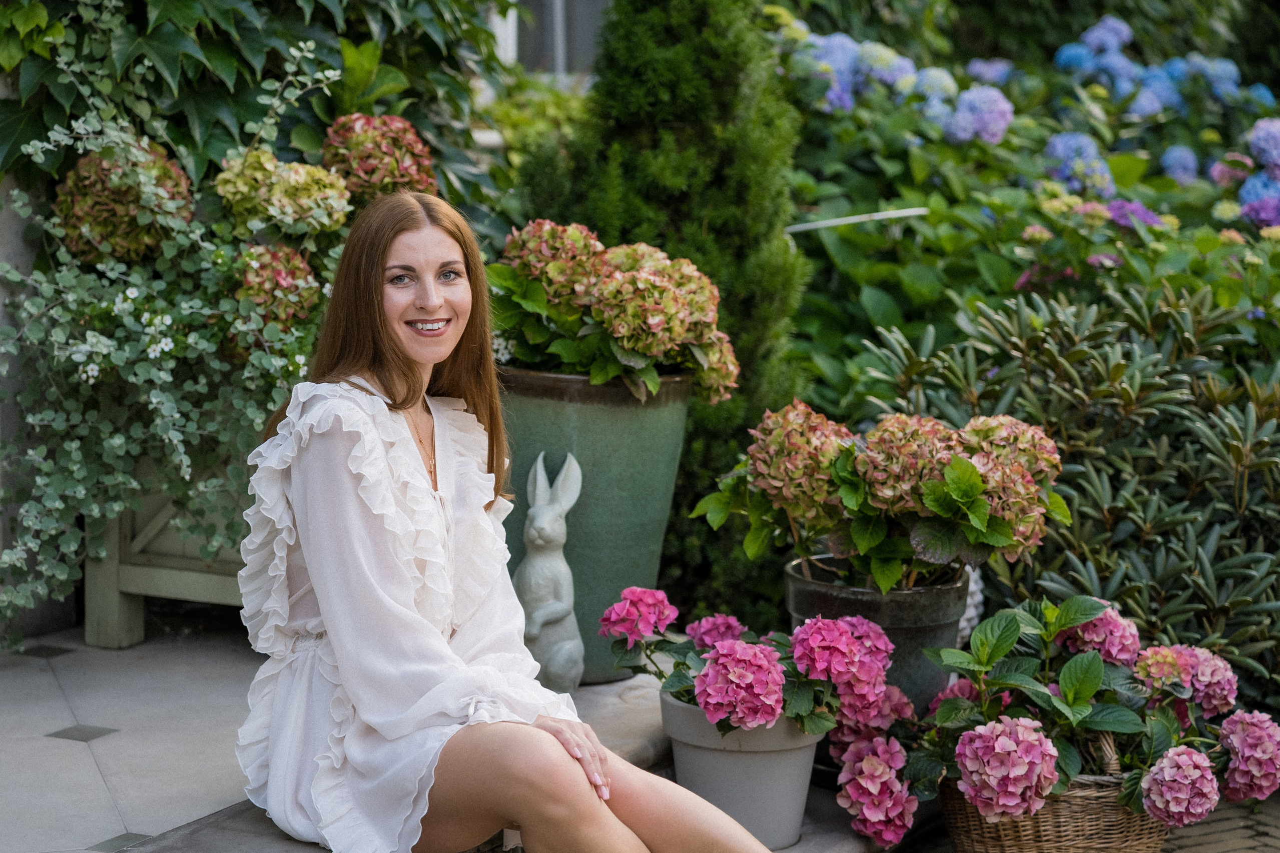 Що одягунти на індивідуальну фотосесію у Гортензіях. Сімейний фотограф Київ Наталія Шкаврон