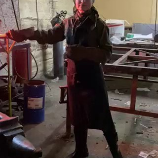 Скульптор кузнец Мария Тарлецкая