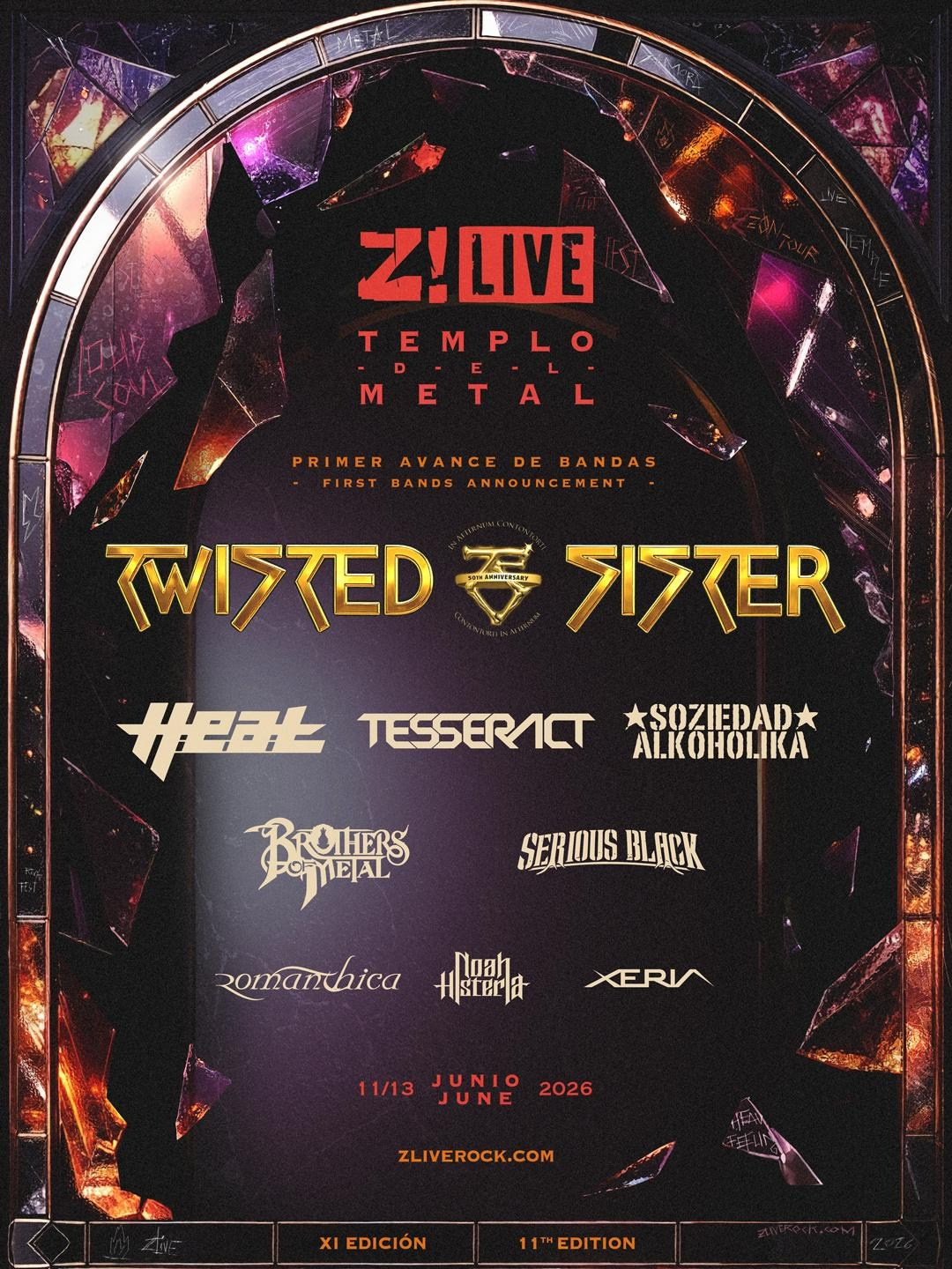 Z! Live Rock Fest 2026 — крупнейший рок-фестиваль в Заморе, Испания | FOTKAI