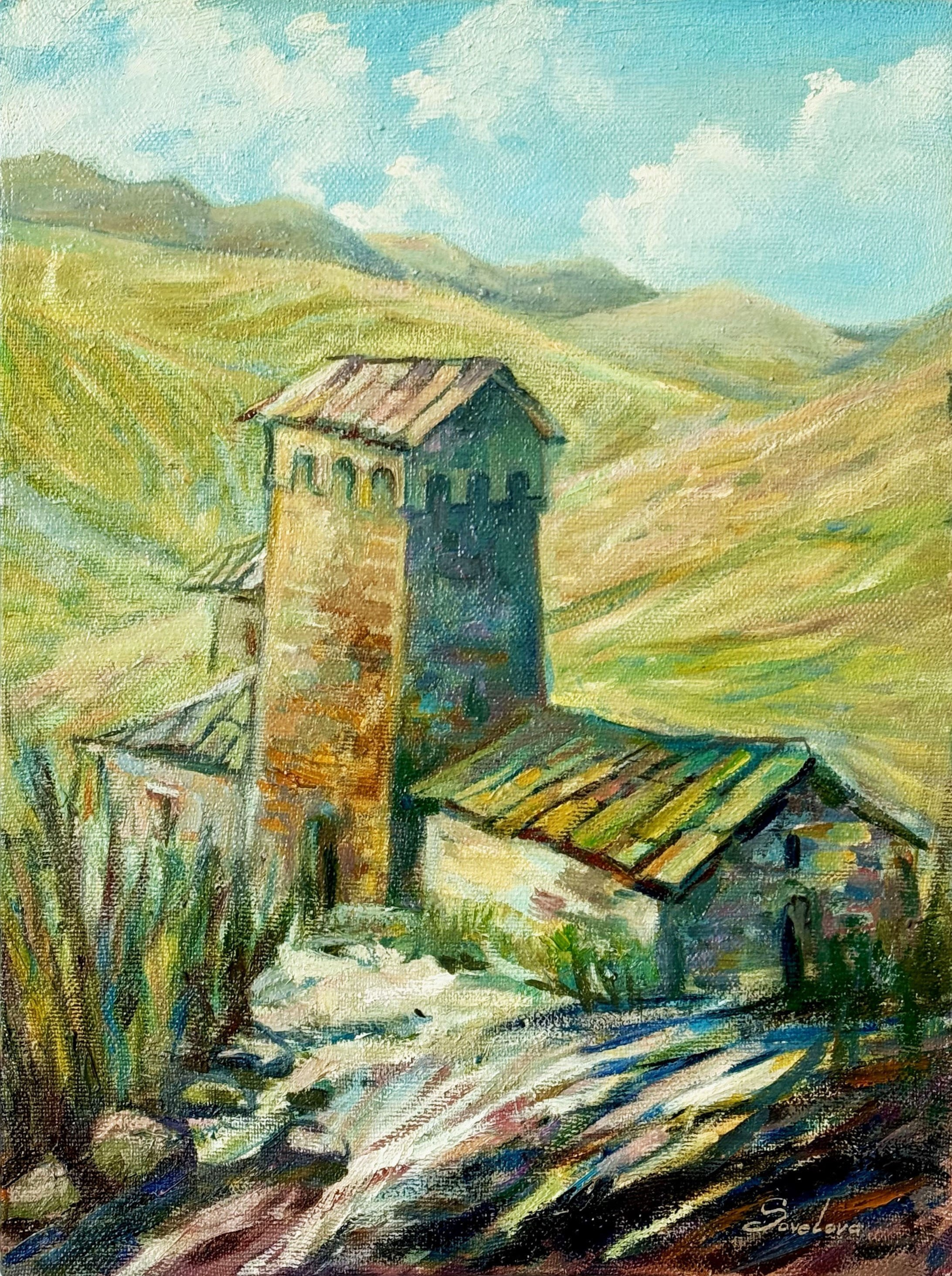 Выставка-продажа картин Ольги Савеловой. Художник живописец Савелова Ольга