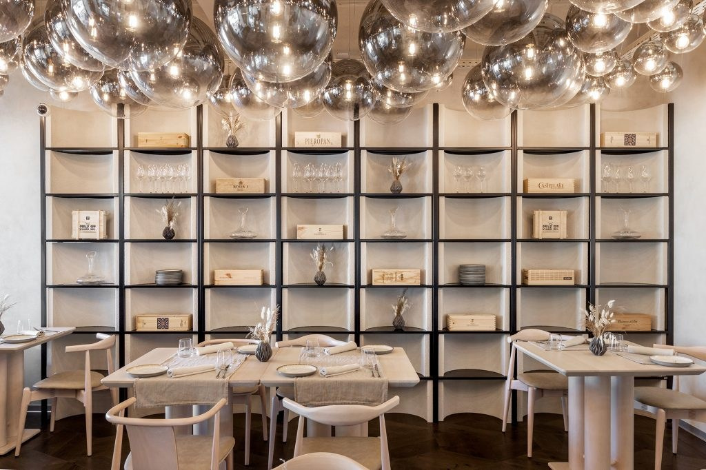 MARBL RESTAURANT. Interior Design & 3D Rendering | Alena Bulataya Design Buro