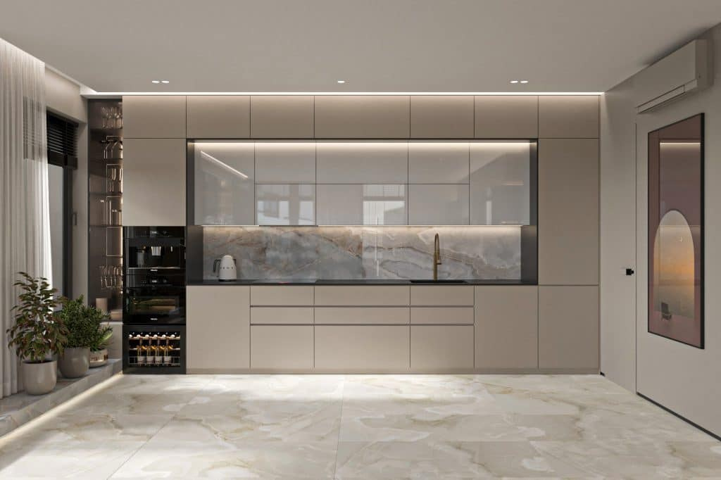ELEGANT APARTMENT. Interior Design & 3D Rendering | Alena Bulataya Design Buro