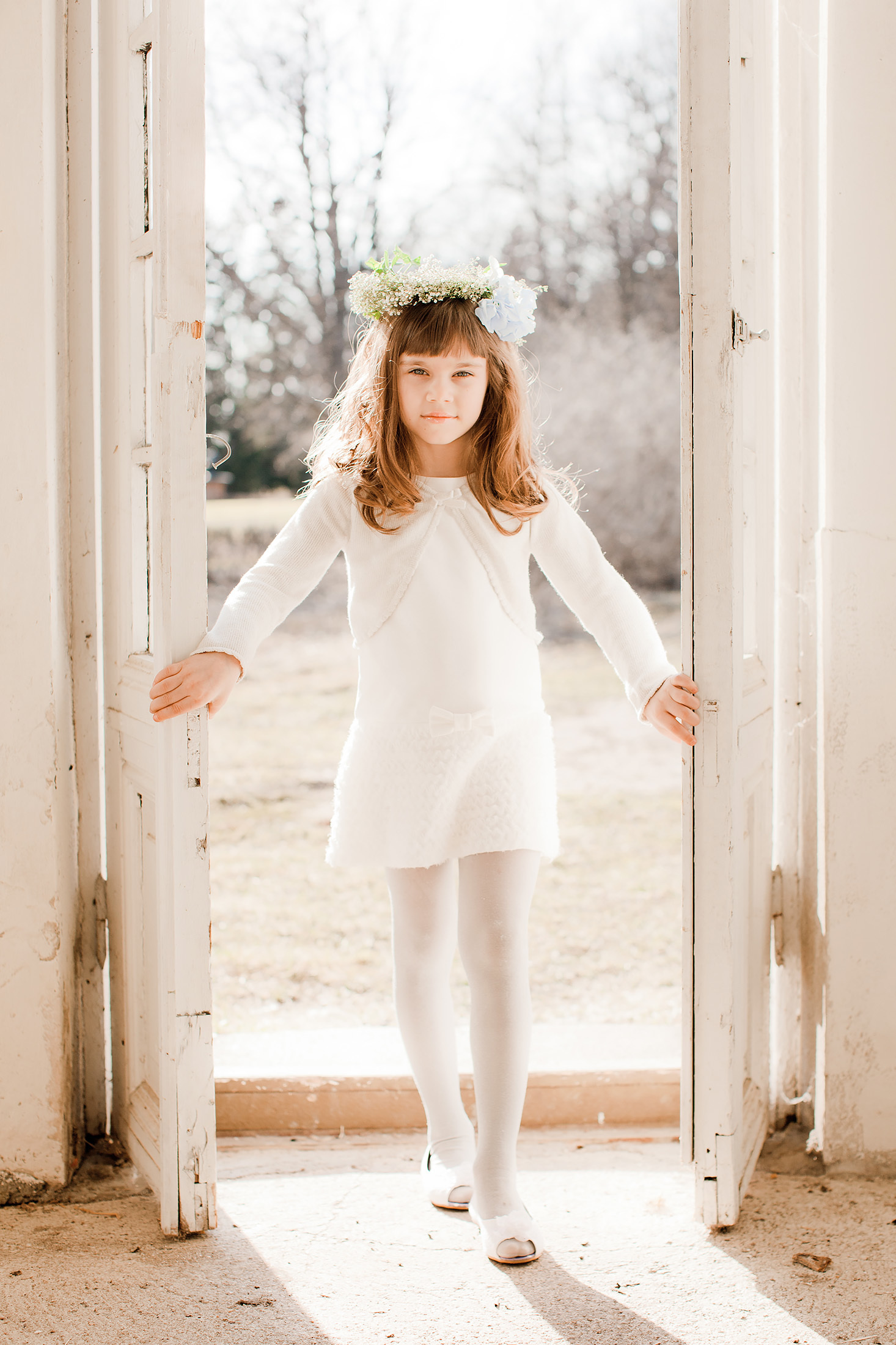 Keväinen valokuvaus Oitbacka gårdissa