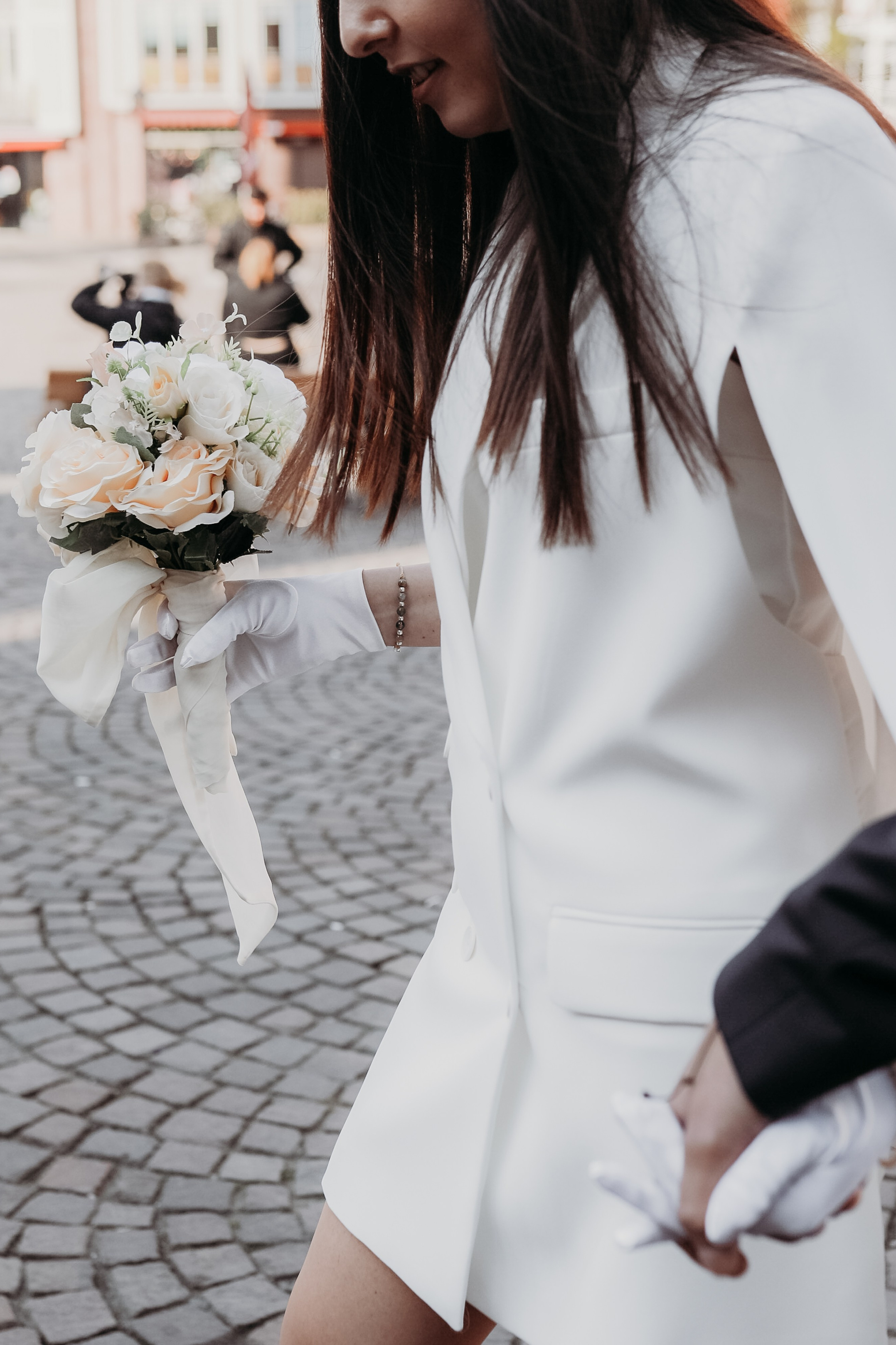 Natürliche und emotionale Hochzeit in Frankfurt am Main.