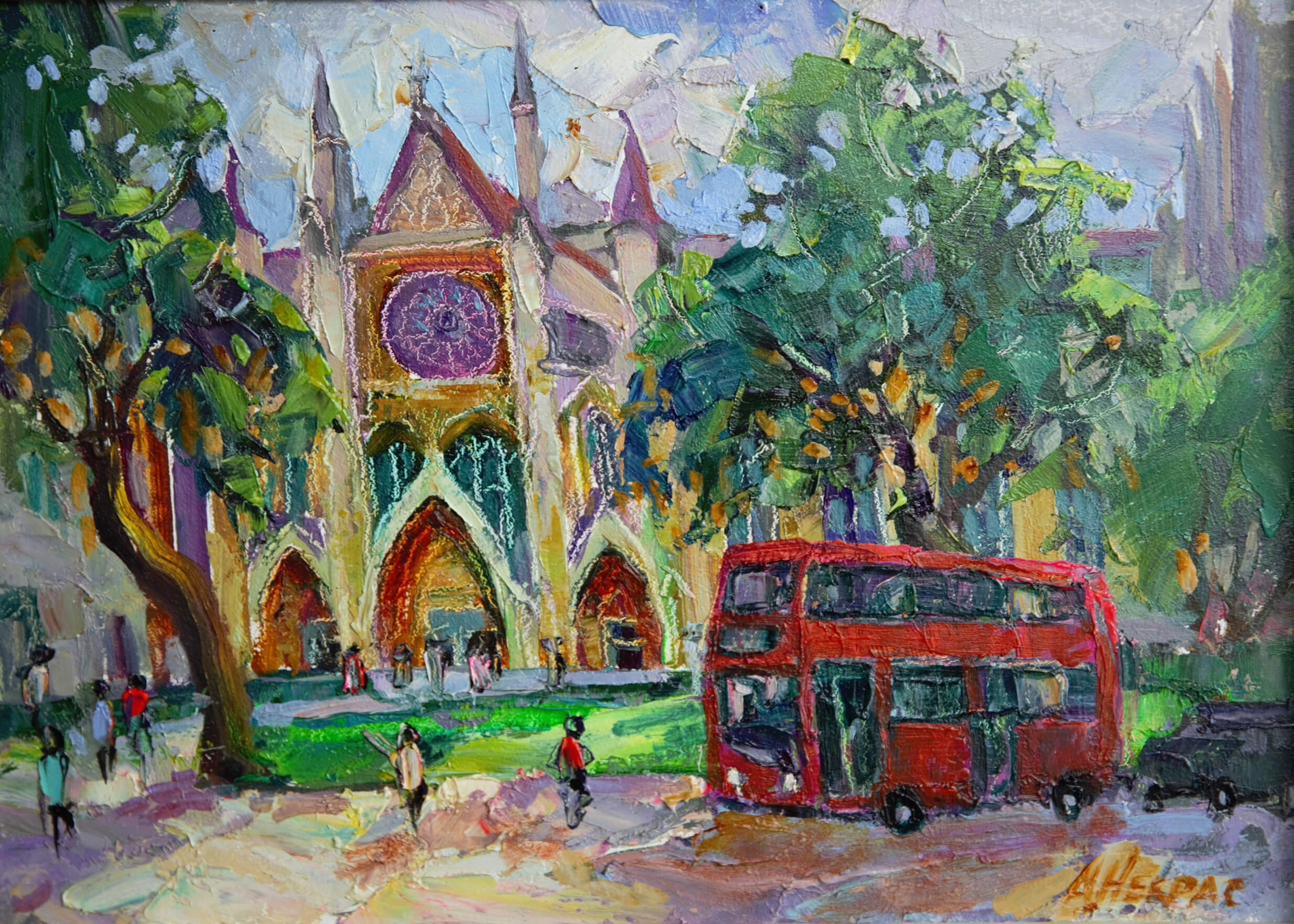 London. Andriy Nekrasov artist