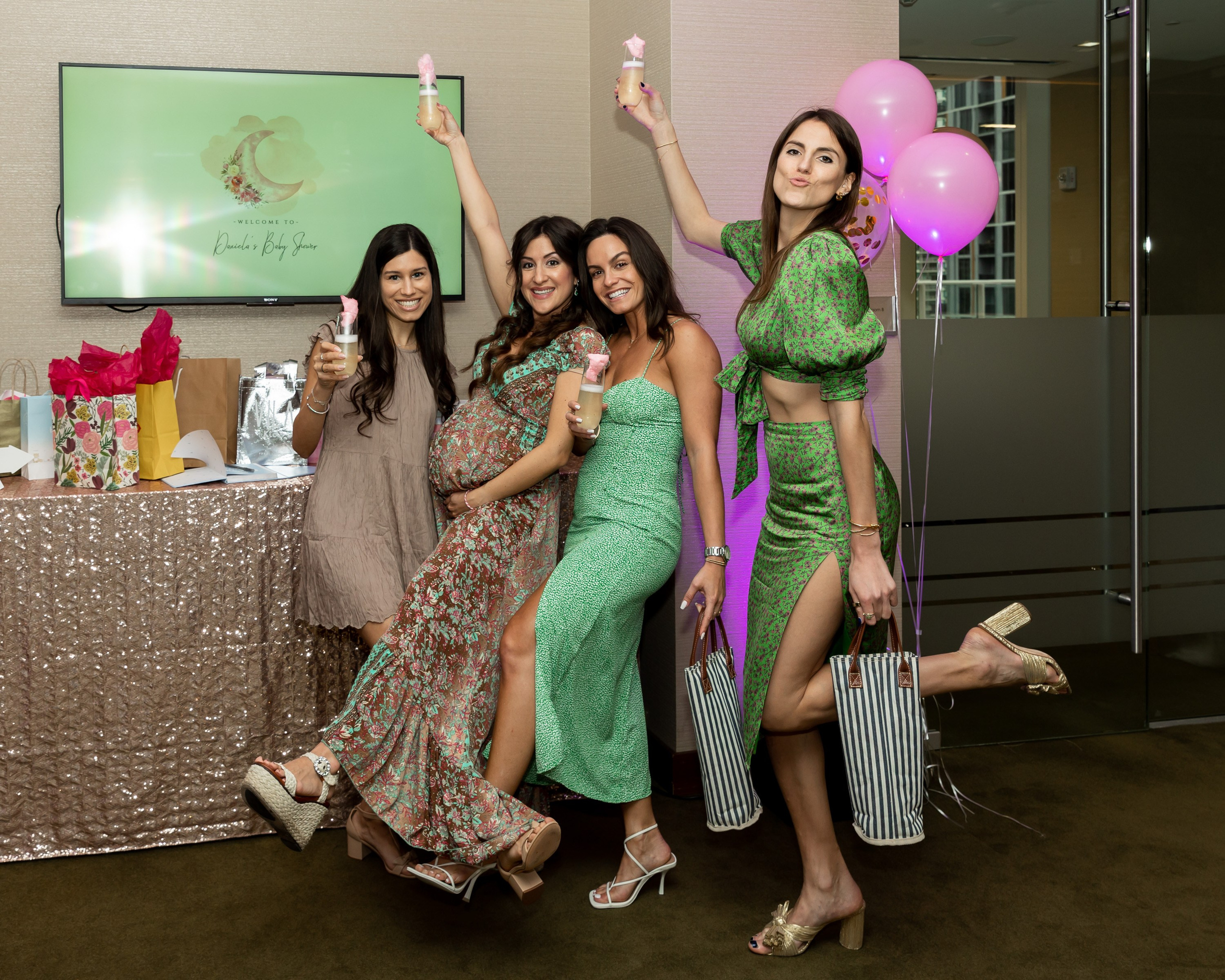 Daniela’s Baby Shower on Brickell Location. Miami Family and Event Photographer