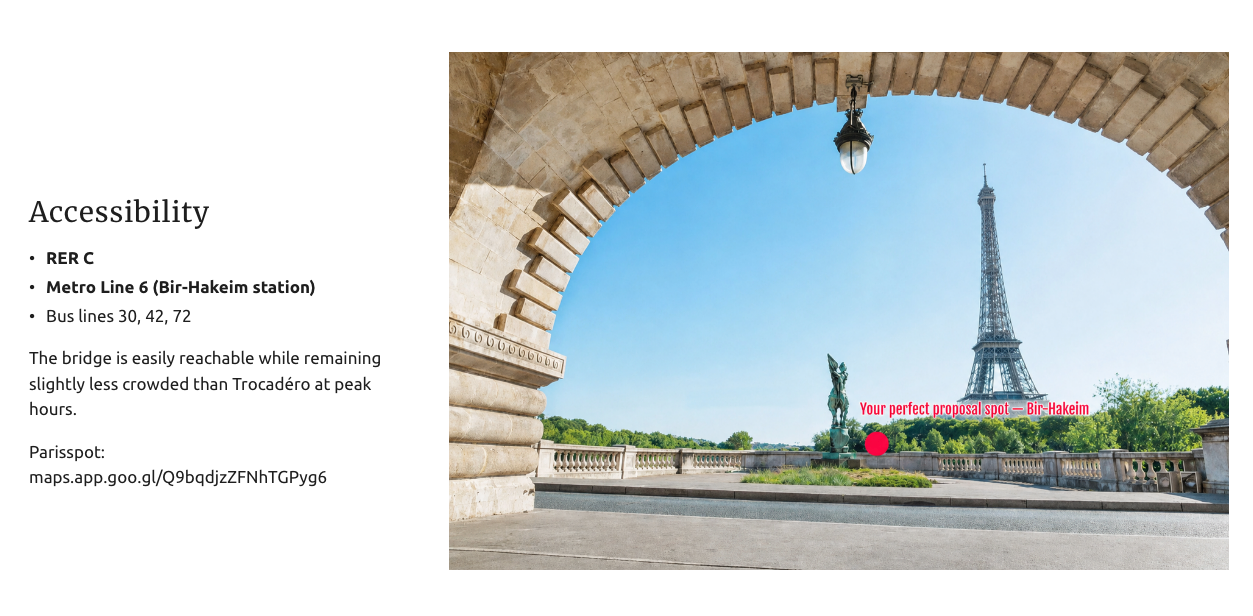 Bir-Hakeim Surprise Proposal Guide: Exact Spot, Paparazzi Scenario & Rain Plan. Photographe à Paris