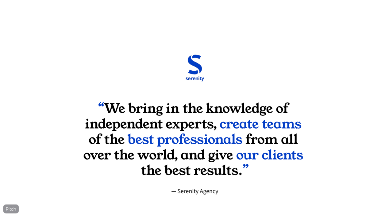 Aliya, Content | Portfolio