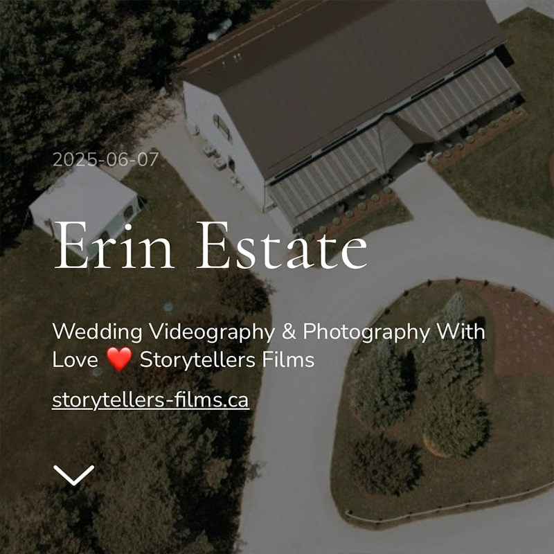 Preferred Vendor Partnership. Storytellers Films — Candid Wedding Videographer & Photographer in Toronto, Ontario and beyond