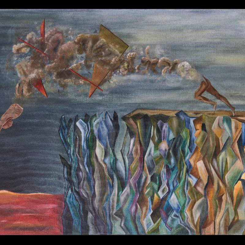 Работы учеников школы Лени Сморагдовой — рисование с нуля за 10 недель. Школа современного искусства Лени Сморагдовой