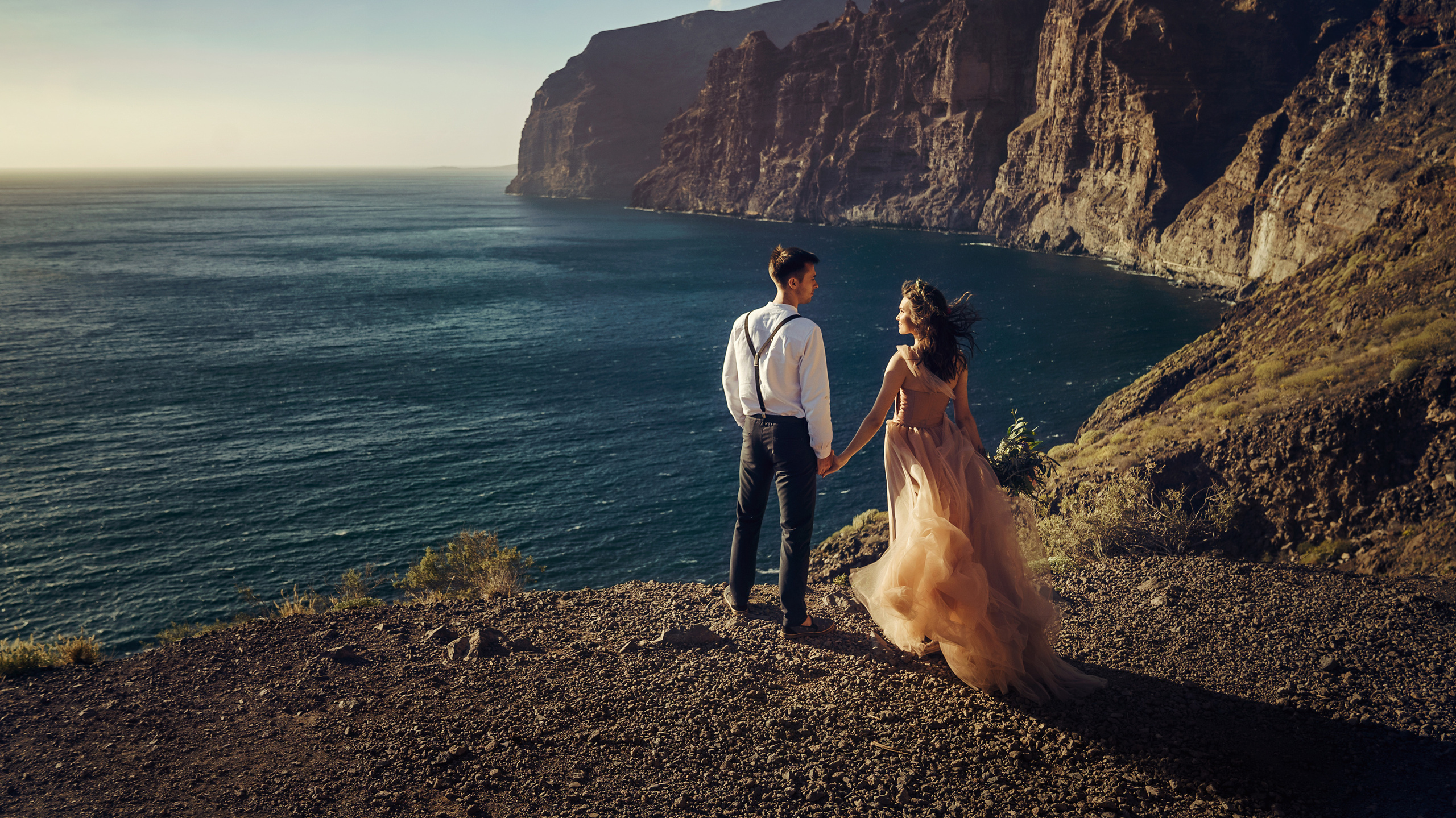 Топ локаций для фотосессии на Тенерифе. Таня Боннет | Профессиональный фотограф на Тенерифе — Летящие платья