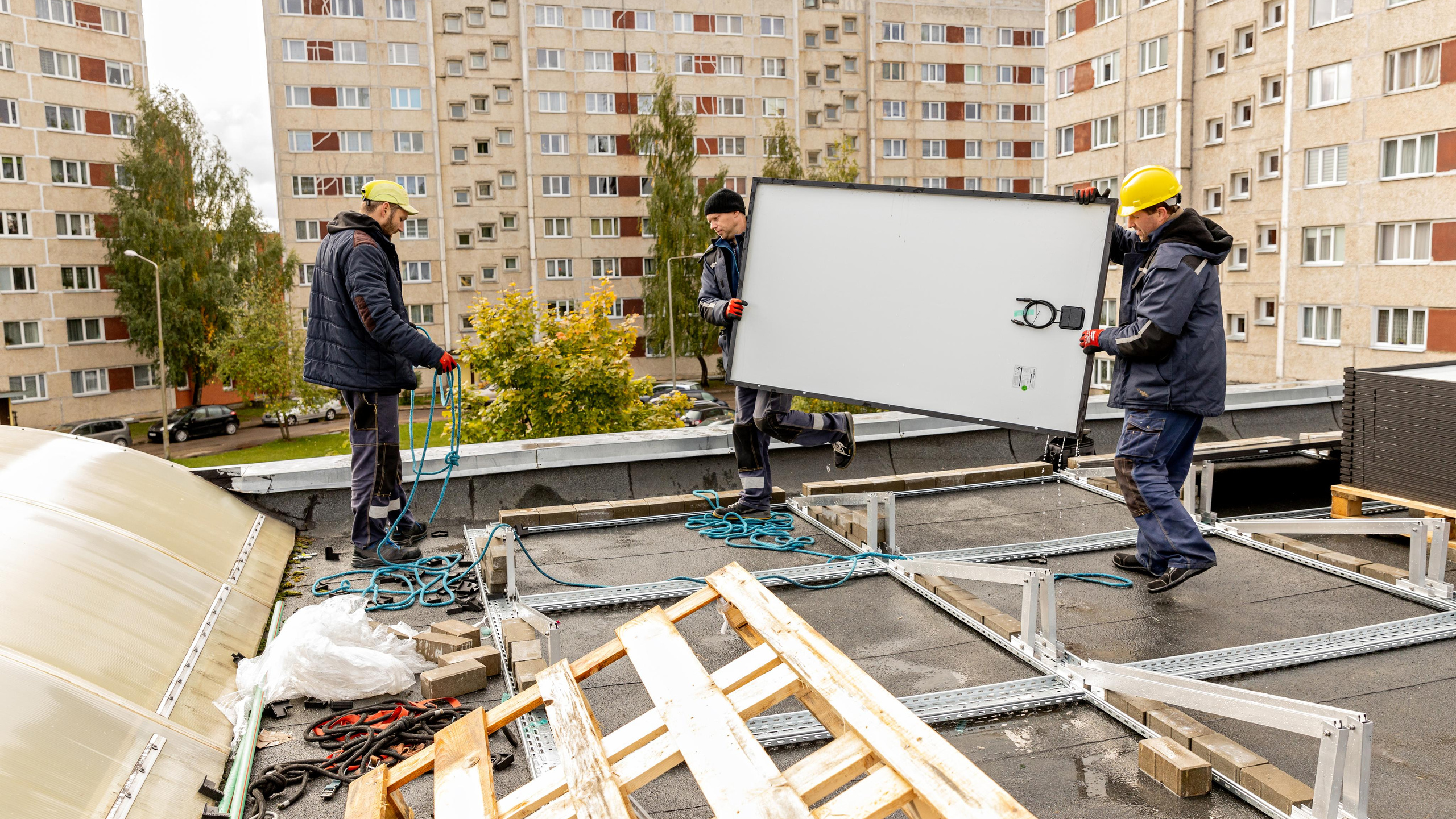 Saules paneļu pārdošana un uzstādīšana