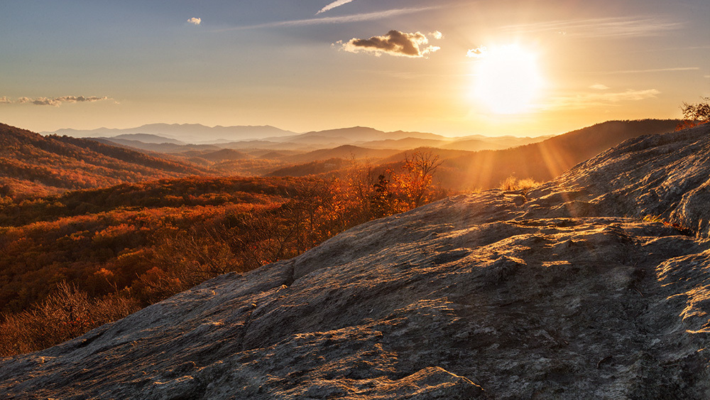 Fall Colors of Blue Ridge Parkway. Alex Mironyuk Photography