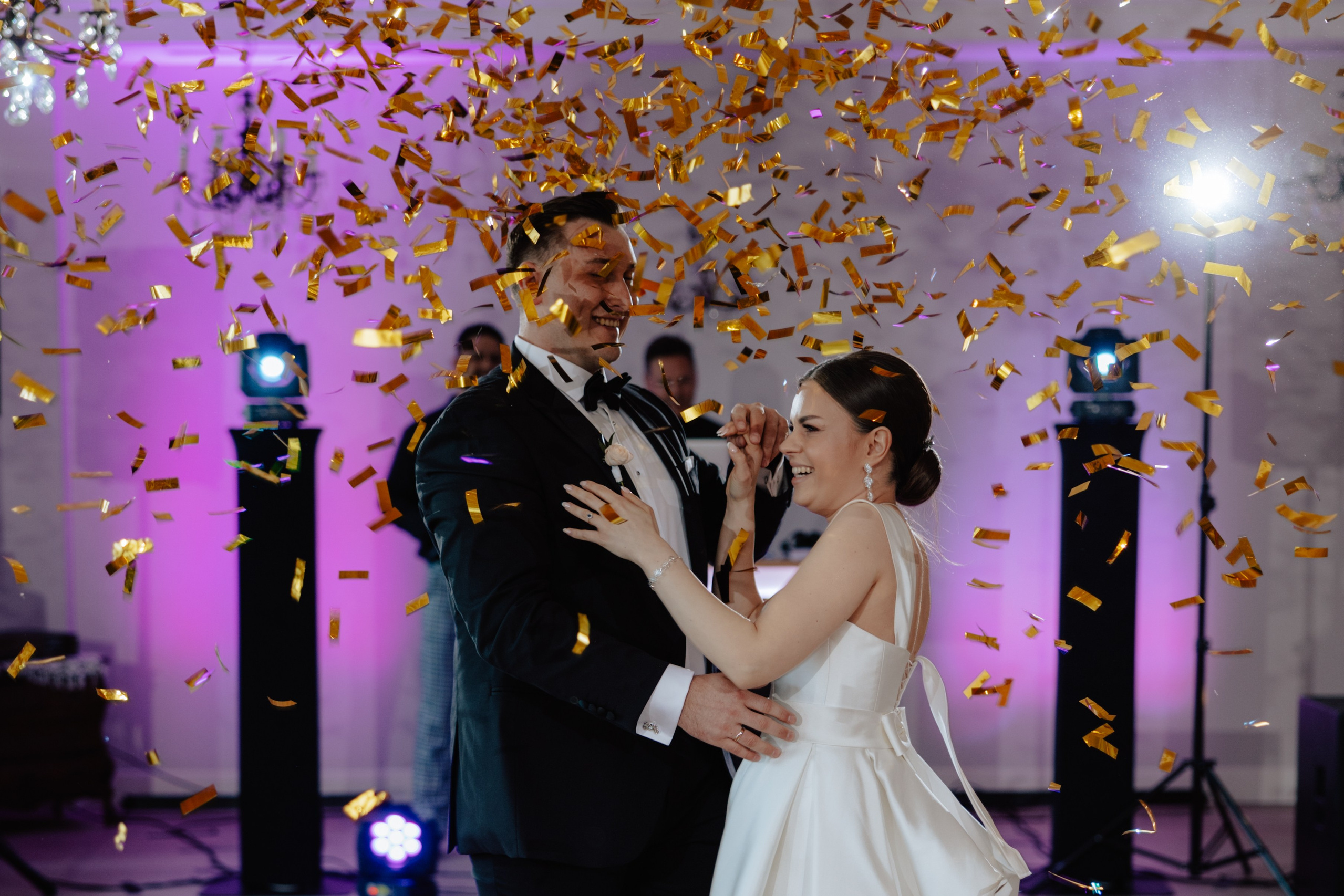 Elegancki ślub Pauliny i Daniela w Miód Lawenda 💜. Fotograf Siedlce