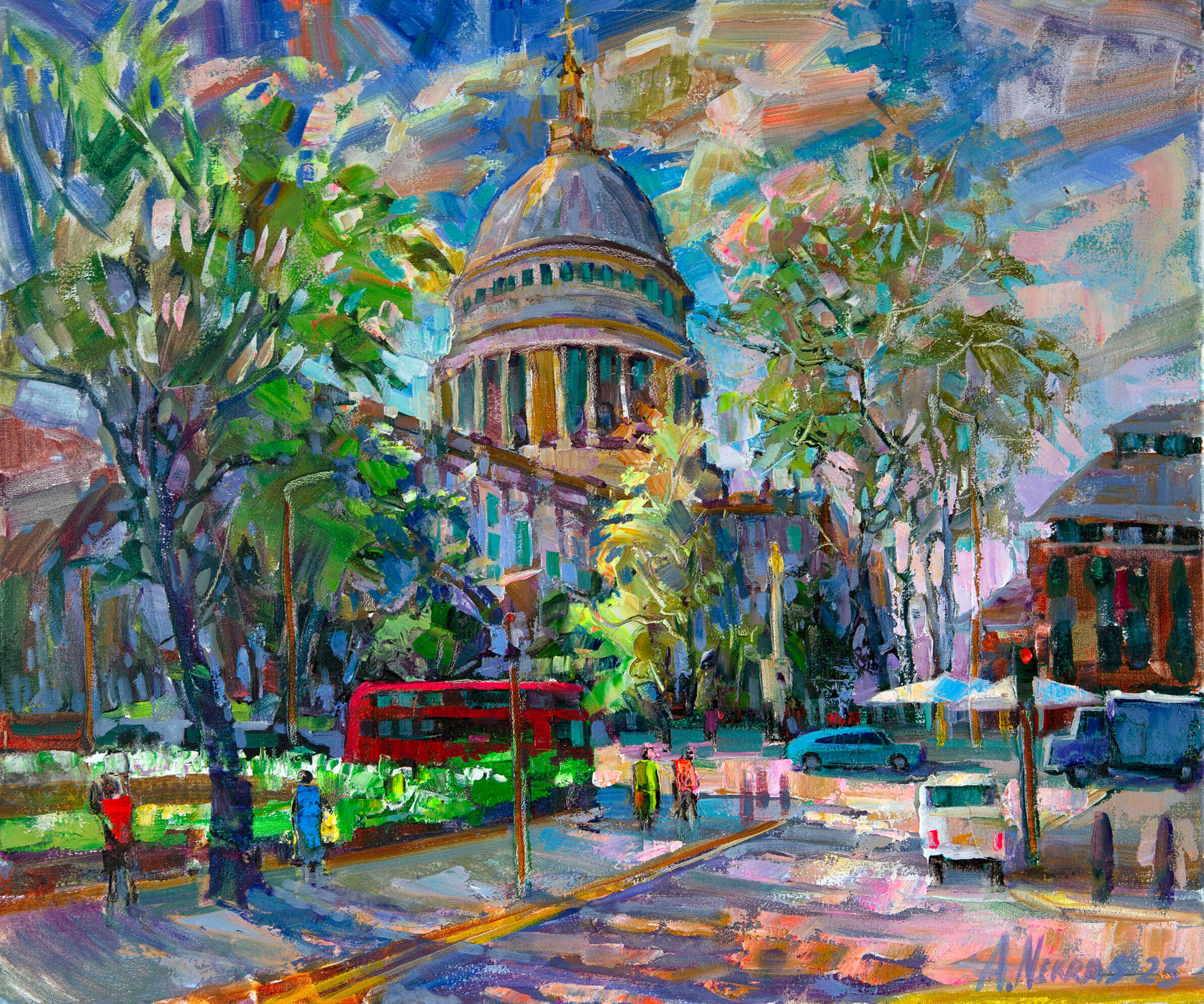 London. Andriy Nekrasov artist