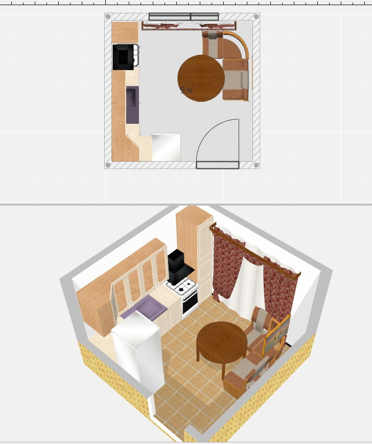 Namoar buto vizualizacija, planas 2D ir 3D. Elina Sapiega fotografė Vilniuje