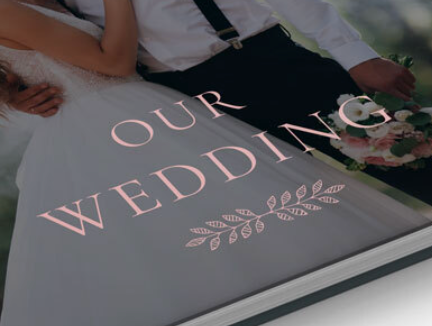 Bryllupsalbum. Bryllupsfotograf i hele Norge