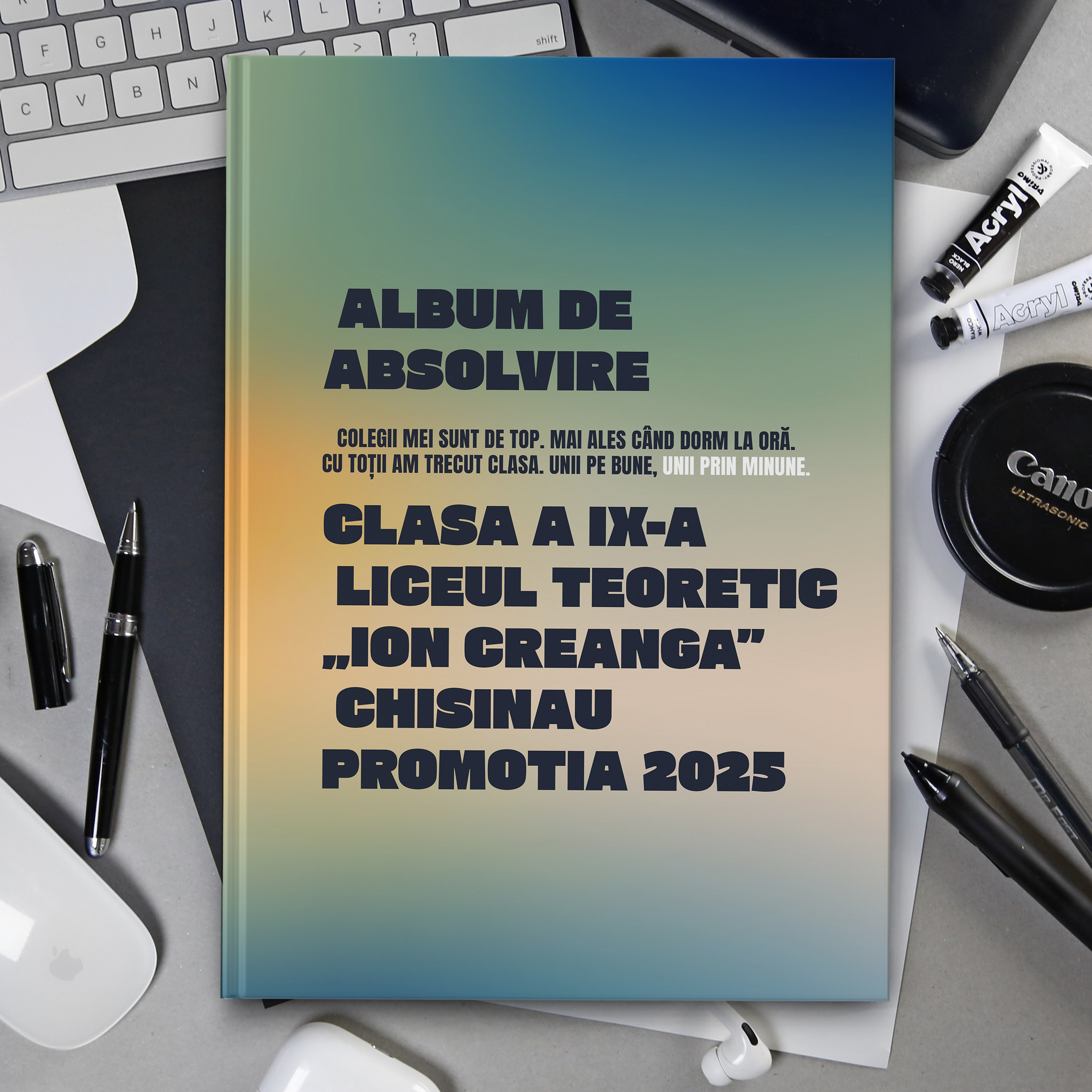 Preț album cu citate personalizate – Estudent.md