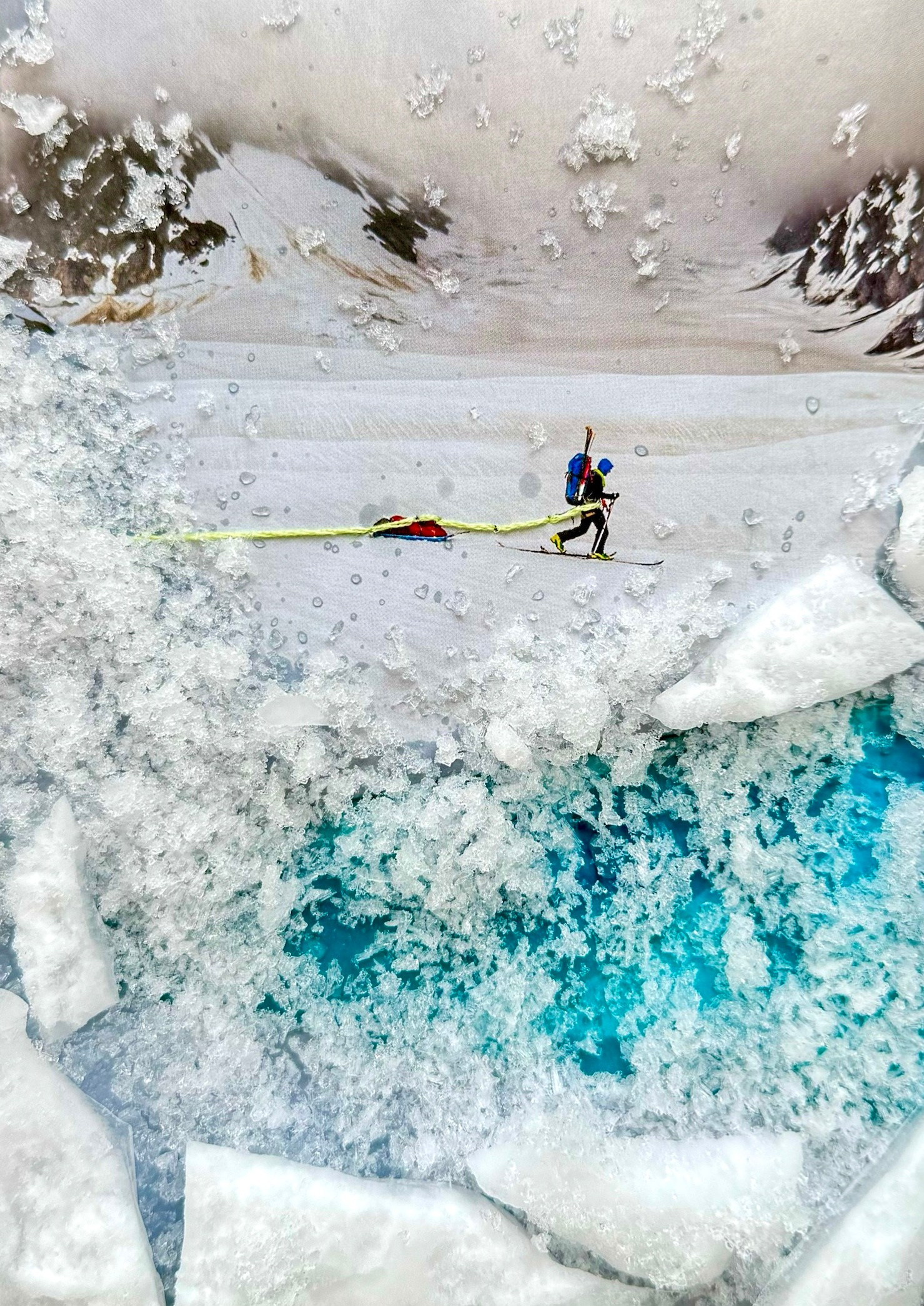 Assamblages. Natalia Naletova — artist and researcher working with textile, collage & memory