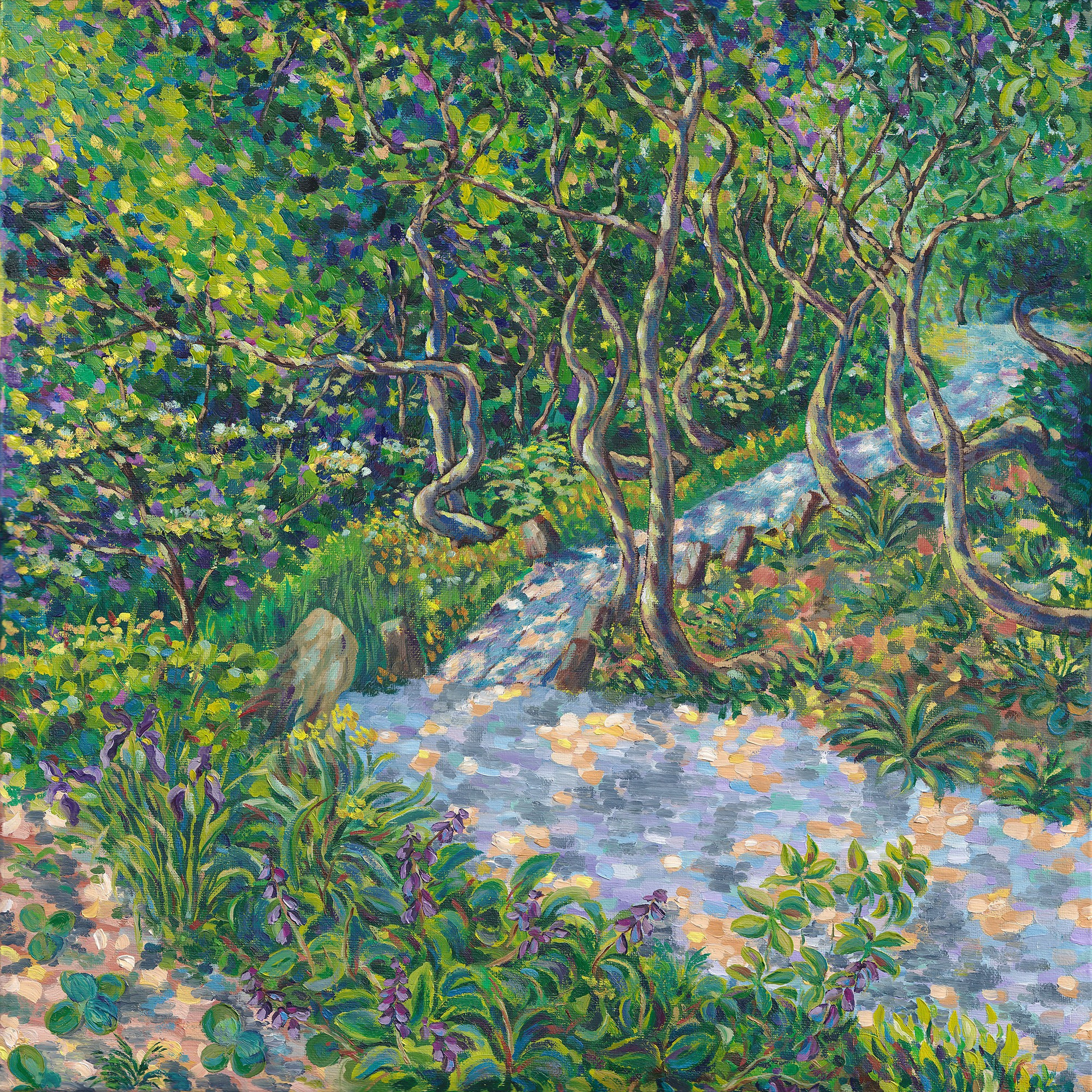 Jardin du Lautaret 3. Evgeniia Bychina, artiste-peintre