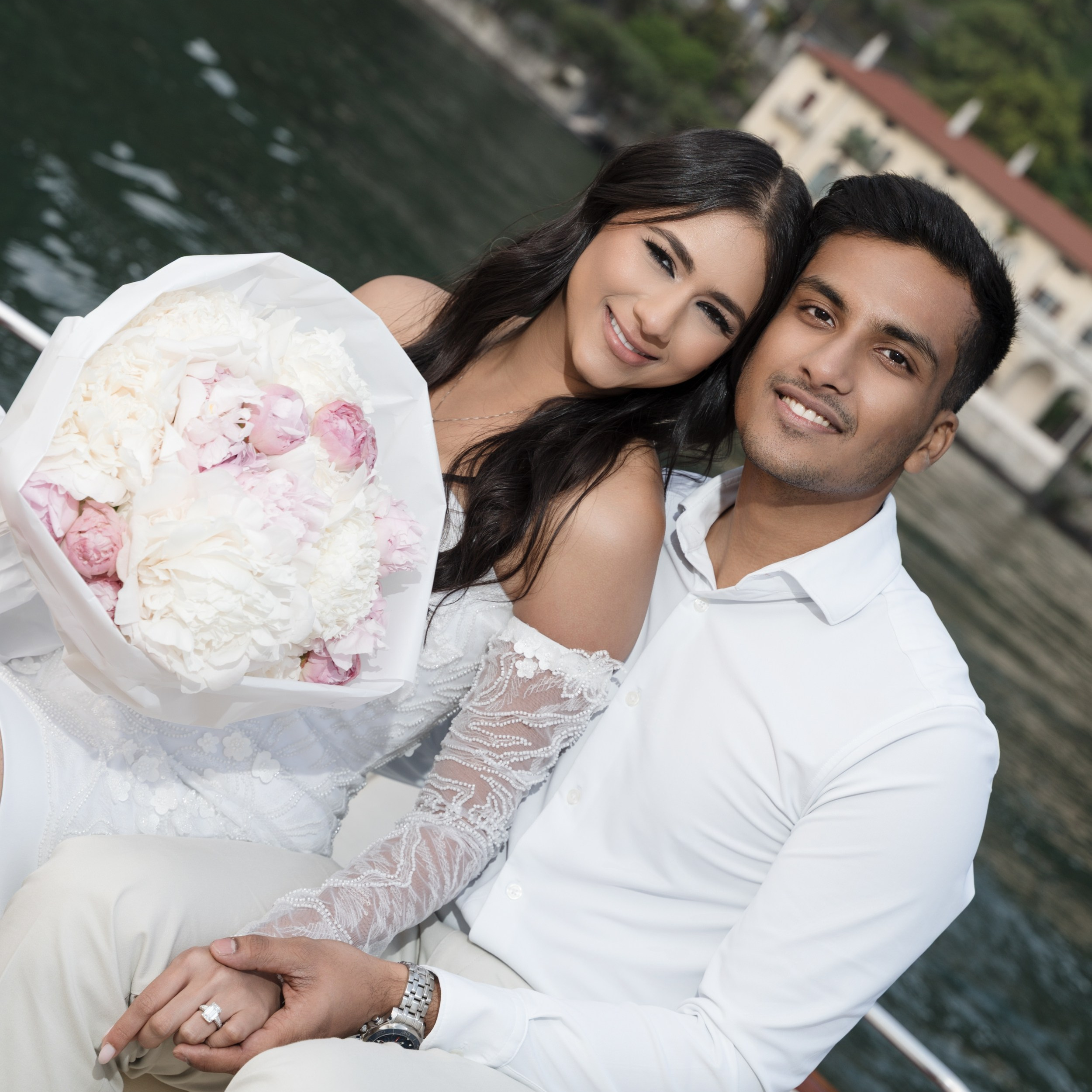 Villa Monastero Proposal Photographer | Lake Como Proposal Photography