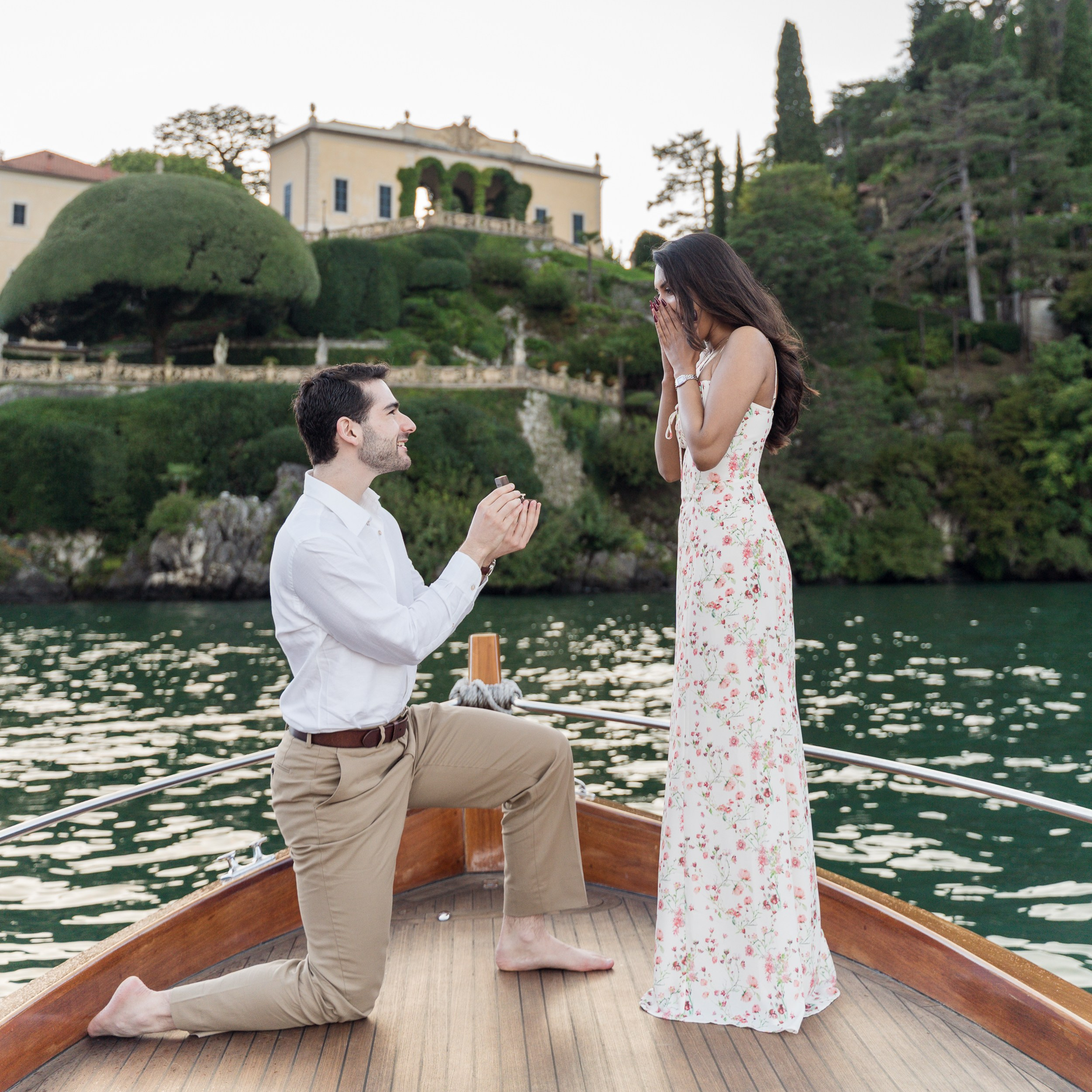 Villa del Balbianello Proposal Photographer | Lake Como Proposal Guide