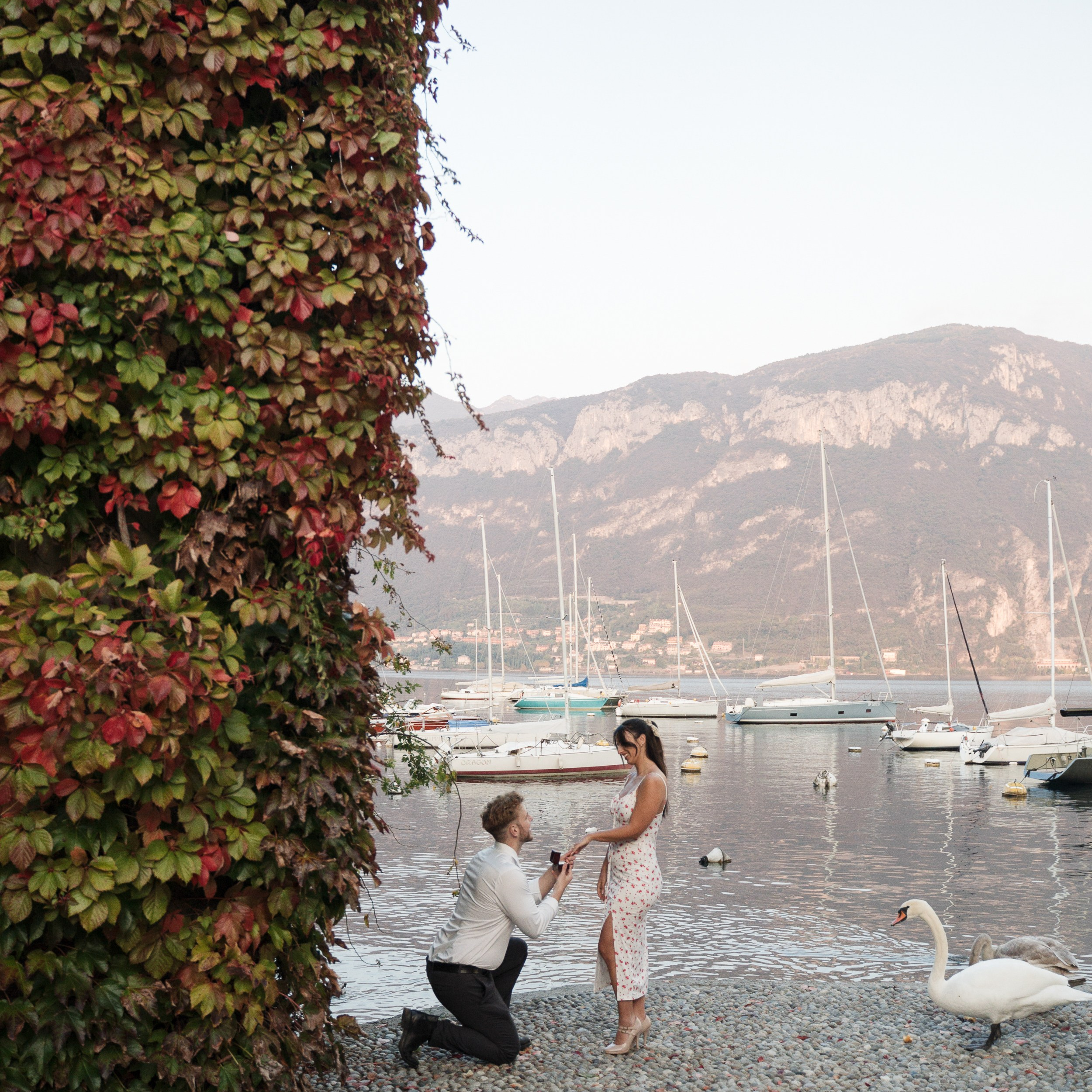 Bellagio Proposal Photographer | Proposal Ideas on Lake Como