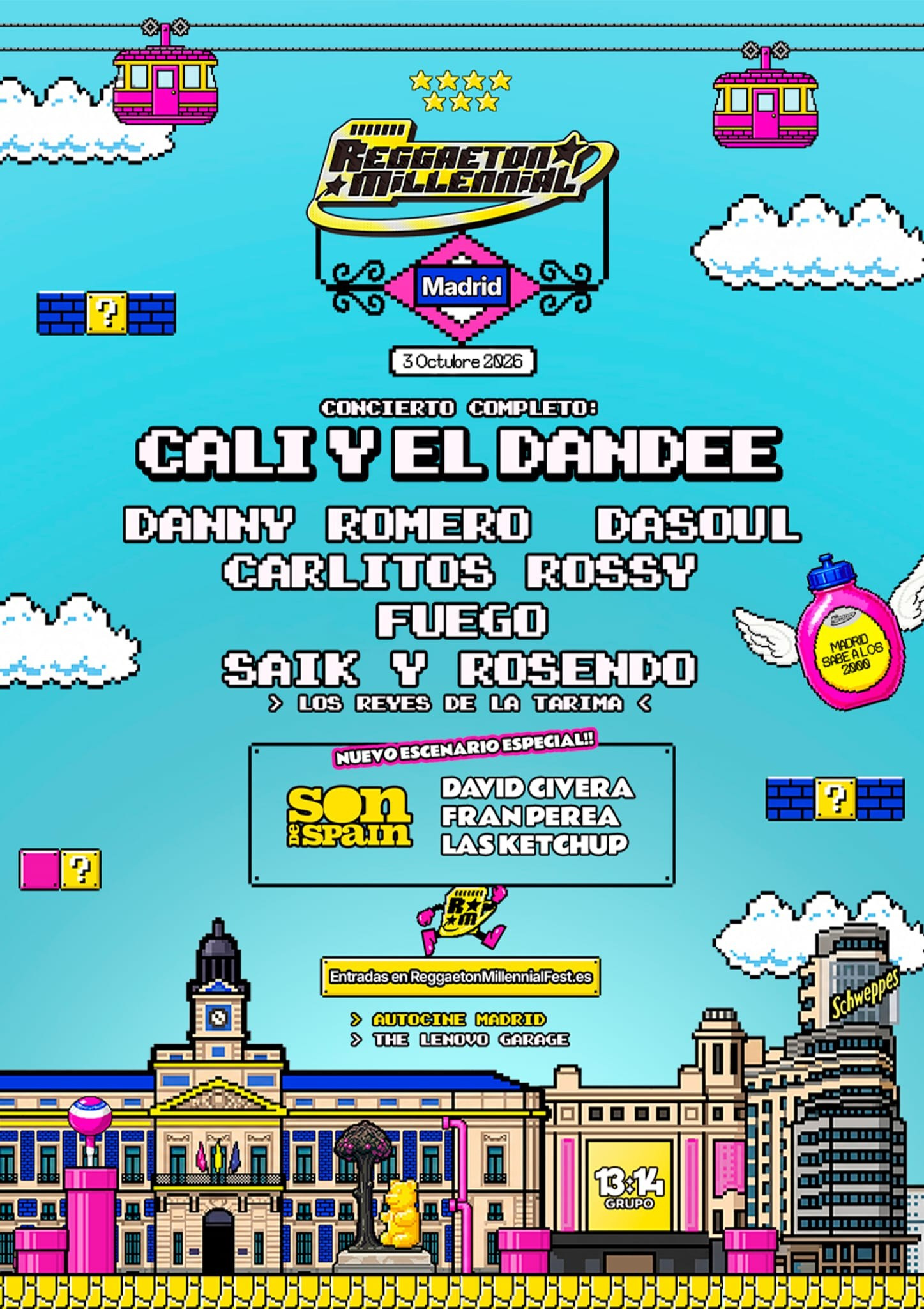 Reggaeton Millennial Fest returns to Madrid on October 3 with Cali y El Dandee, Danny Romero and the new Son de Spain stage | FOTKAI