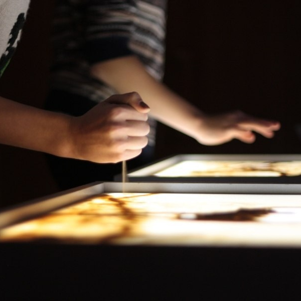 LysSkolen. Sand Animasjonsteatret