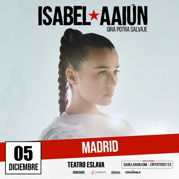 Isabel Aaiún en Madrid — concierto en Teatro Eslava | FOTKAI