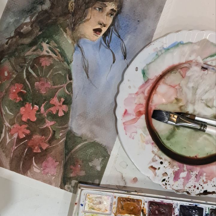 Онлайн-занятия. Art Always Here — студия живописи и рисунка очного обучения в Черногории и Онлайн