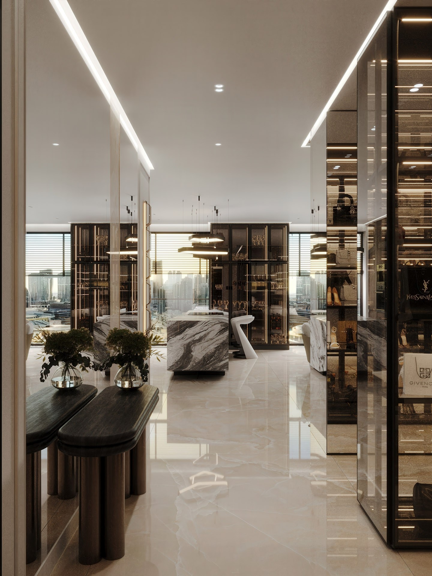 APARTMENT FOR STYLIST. Interior Design & 3D Rendering | AB Design Buro