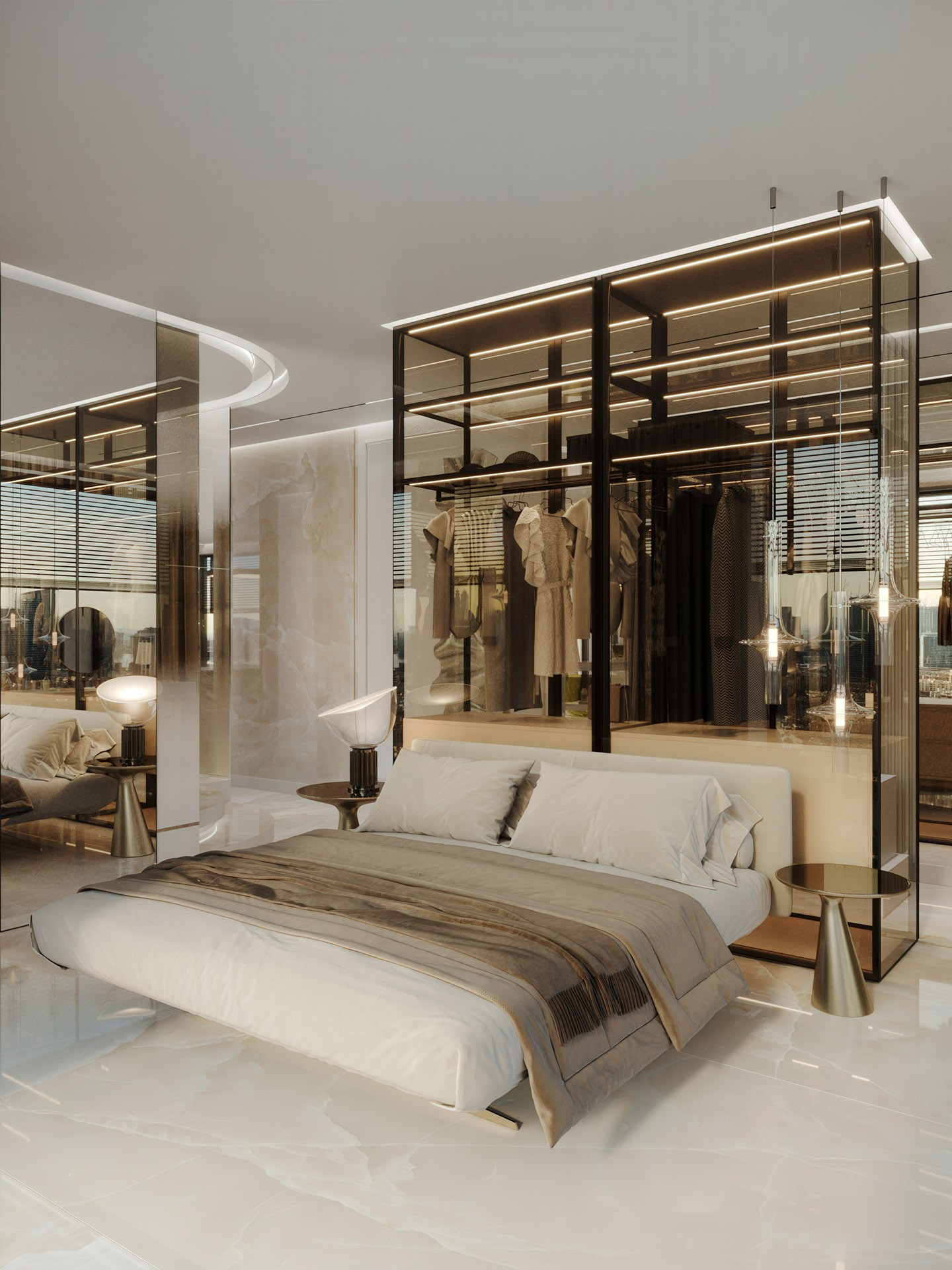 APARTMENT FOR STYLIST. Interior Design & 3D Rendering | AB Design Buro