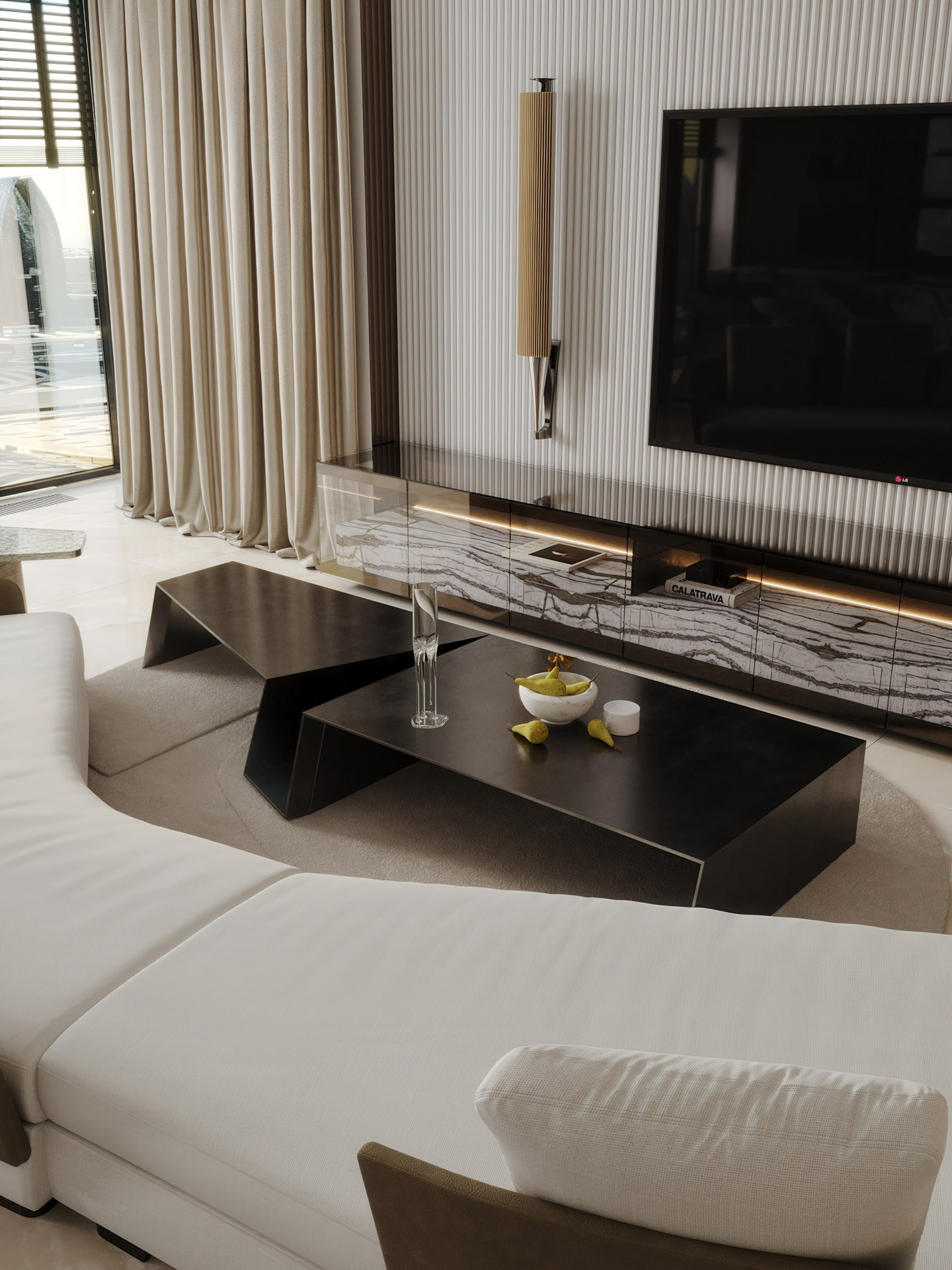 APARTMENT FOR STYLIST. Interior Design & 3D Rendering | AB Design Buro