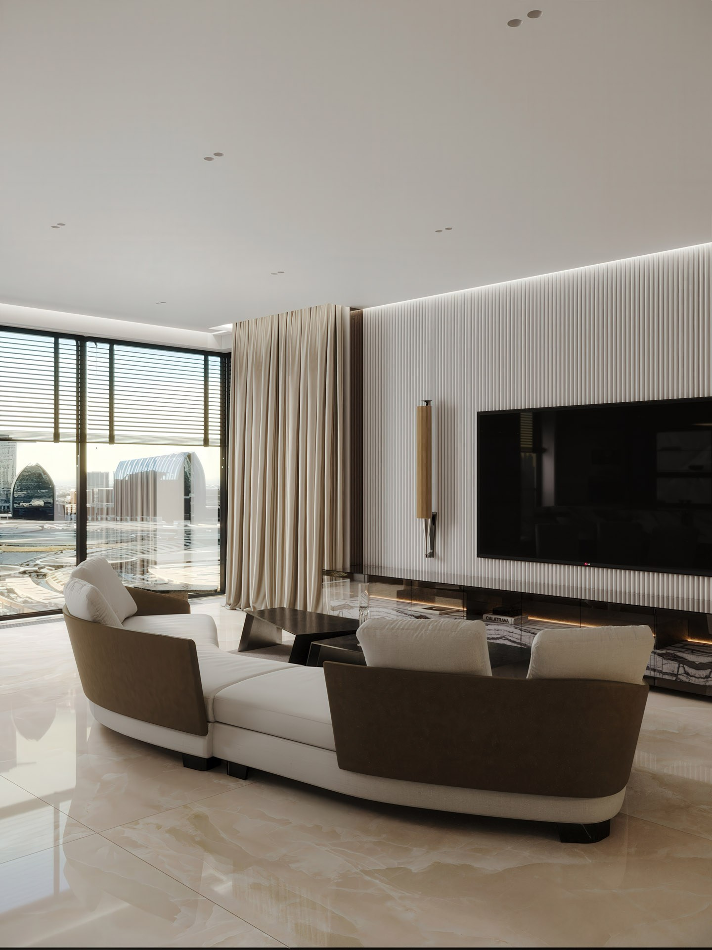 APARTMENT FOR STYLIST. Interior Design & 3D Rendering | AB Design Buro