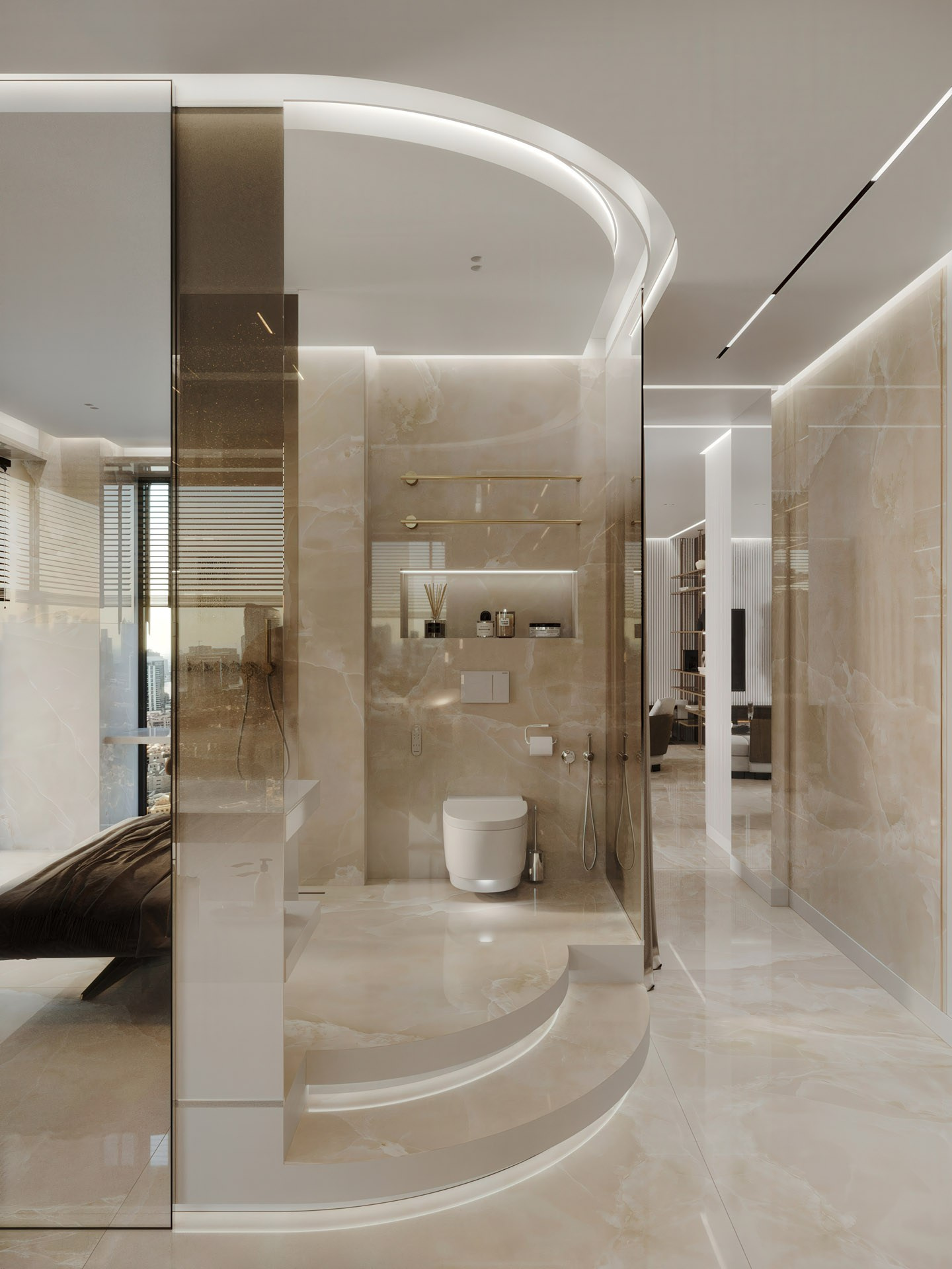 APARTMENT FOR STYLIST. Interior Design & 3D Rendering | AB Design Buro