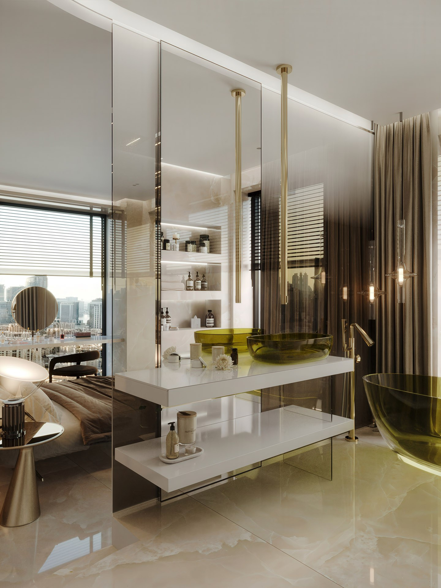 APARTMENT FOR STYLIST. Interior Design & 3D Rendering | AB Design Buro