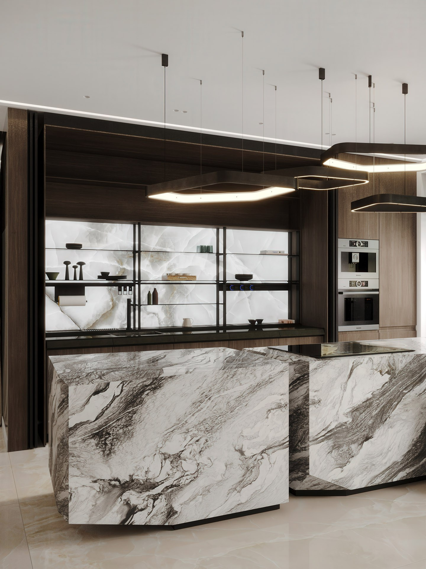 APARTMENT FOR STYLIST. Interior Design & 3D Rendering | AB Design Buro