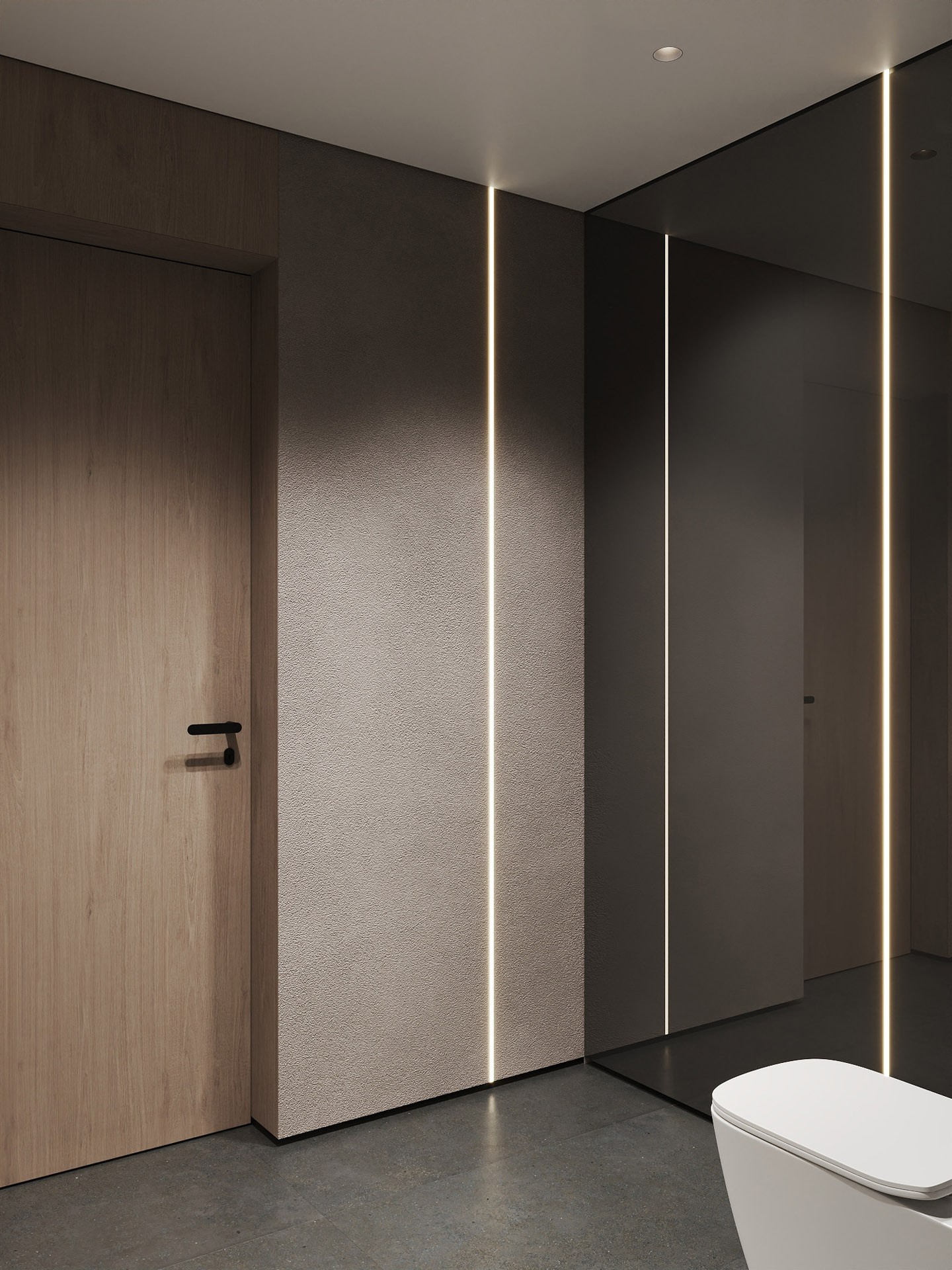 APARTMENT WITH BURJ KHALIFA VIEW. Дизайн интерьера и 3D-визуализация | AB Design Buro