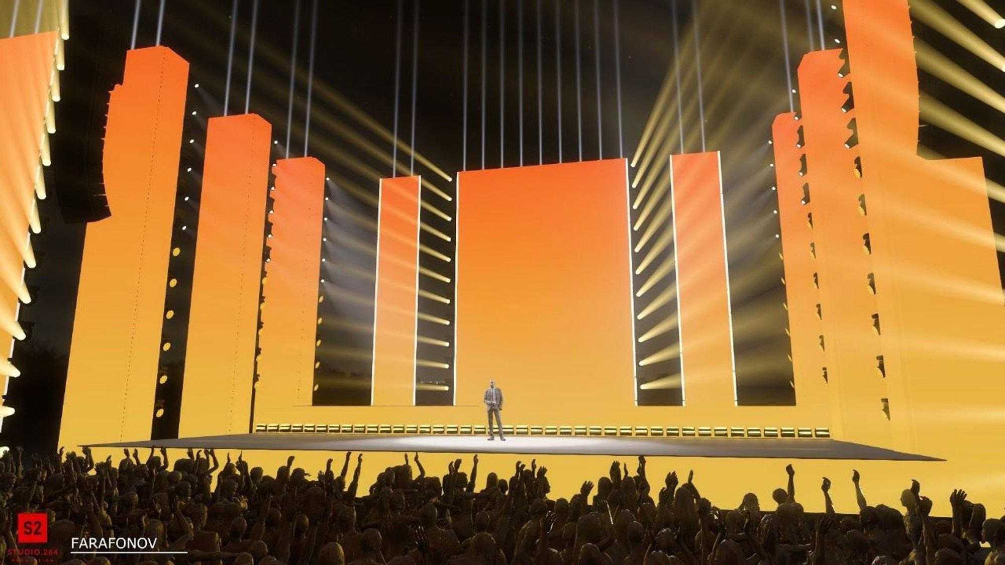 3D проектирование мероприятия в Сочи