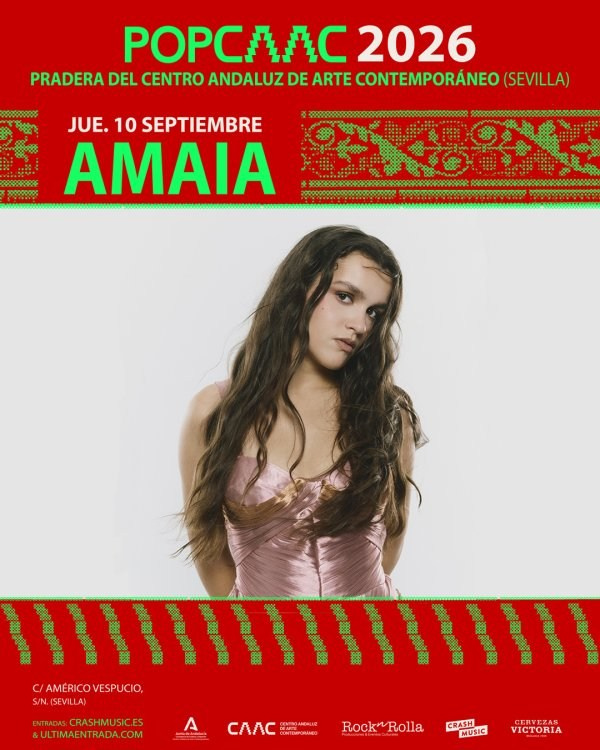Amaia inaugura el festival Pop CAAC con un gran concierto al aire libre en Sevilla, España | FOTKAI