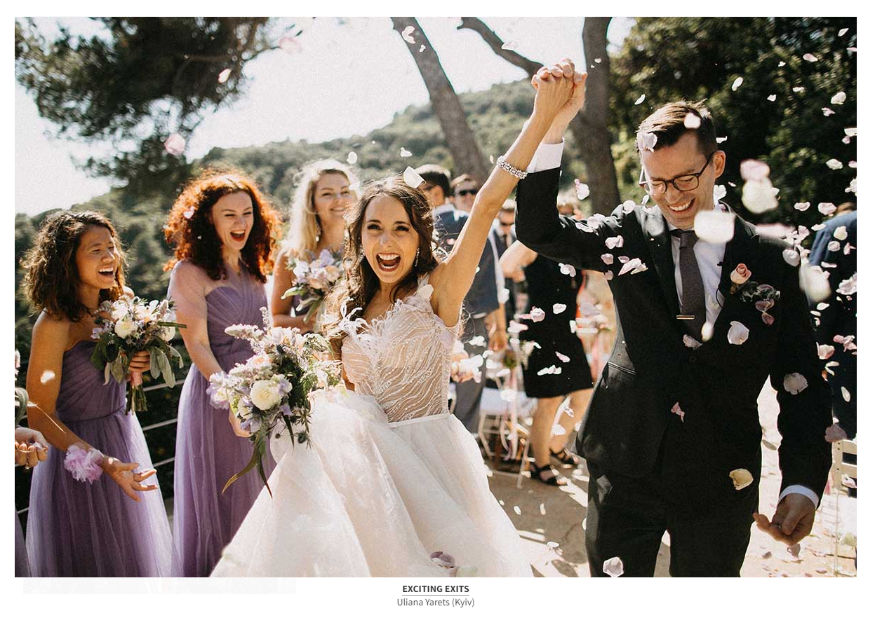 Fearless EXCITING EXITS. Wedding Photographer & Videographer in Barcelona, Europe | Yarets Studio
