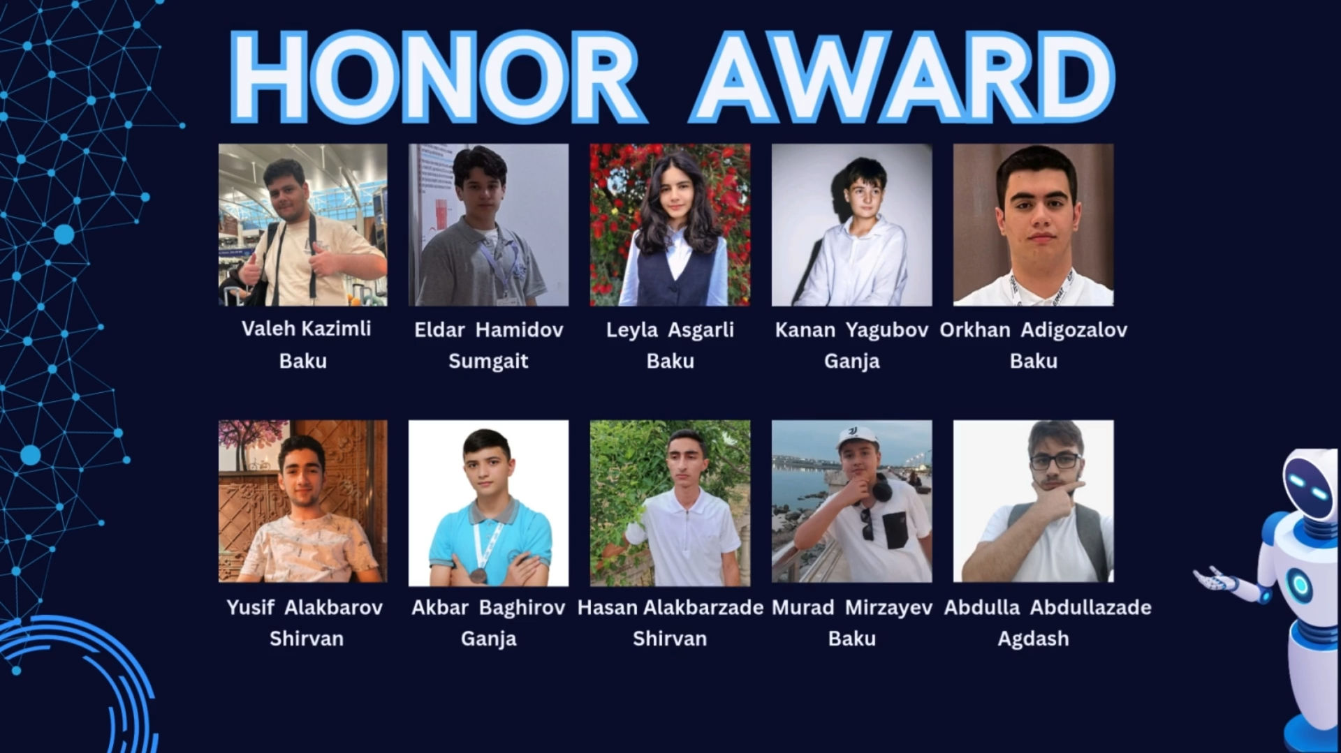 AWARD CEREMONY AND RESULTS. IIMACS — The International Institute of Mathematics, AI & Computer Science