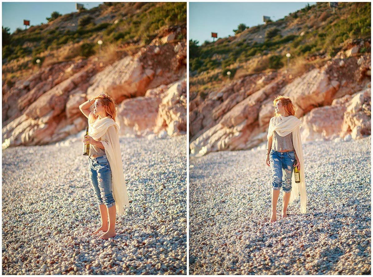 Photo session na plaži u Crnoj Gori