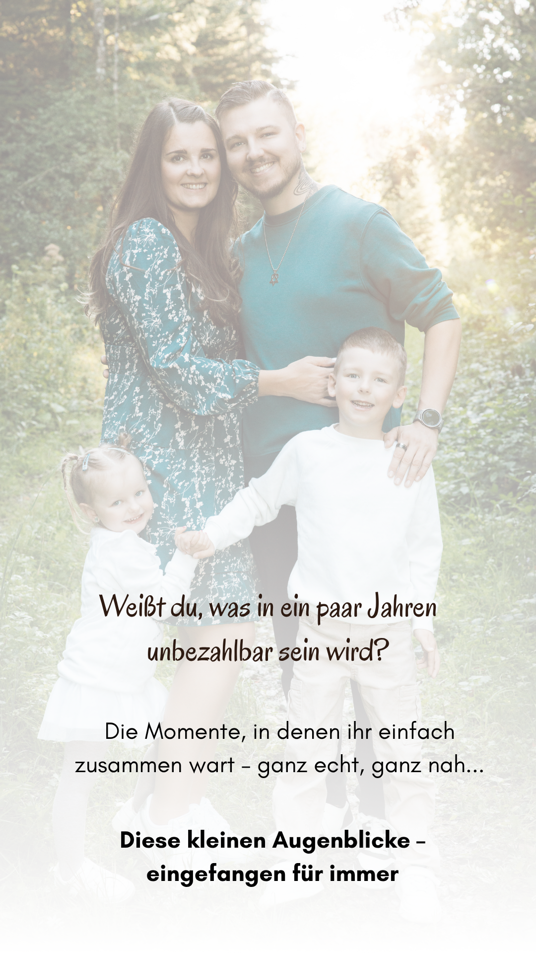 Sommer Minishooting 2025. Liebevolle, emotionale, natürliche Fotografie in Rottweil und Umgebung